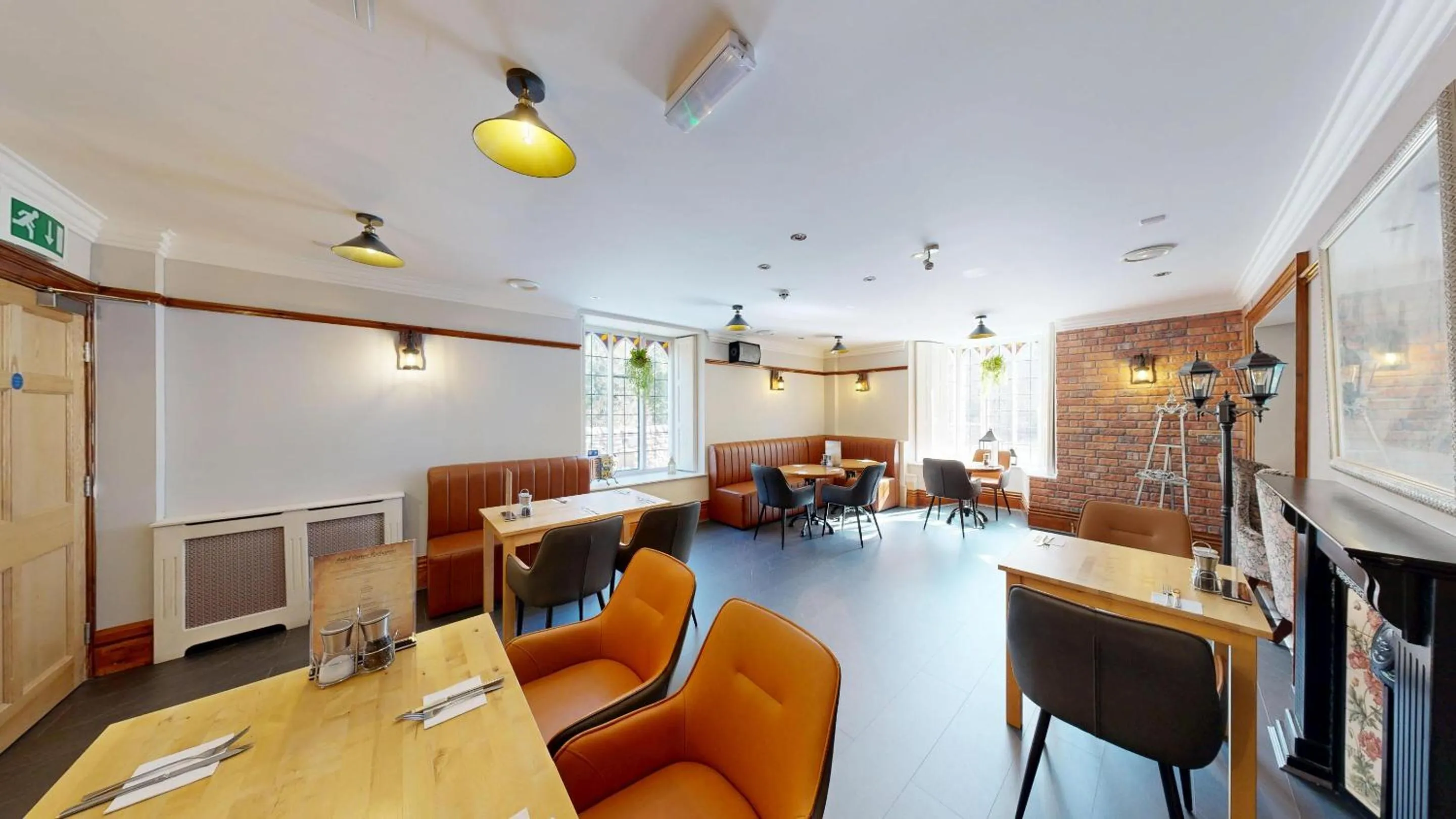 Dining area in High Tor Hotel