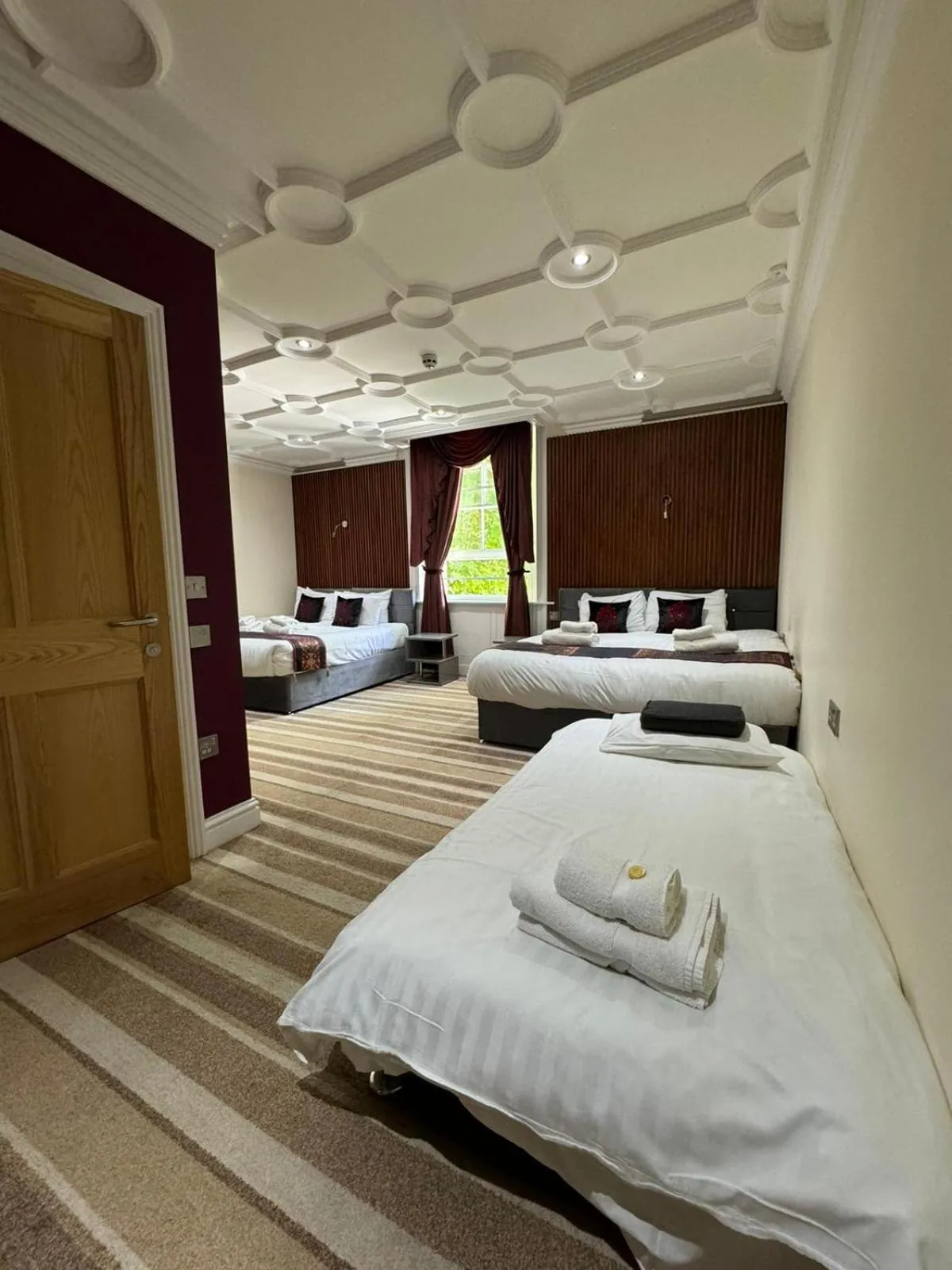 Bed in High Tor Hotel