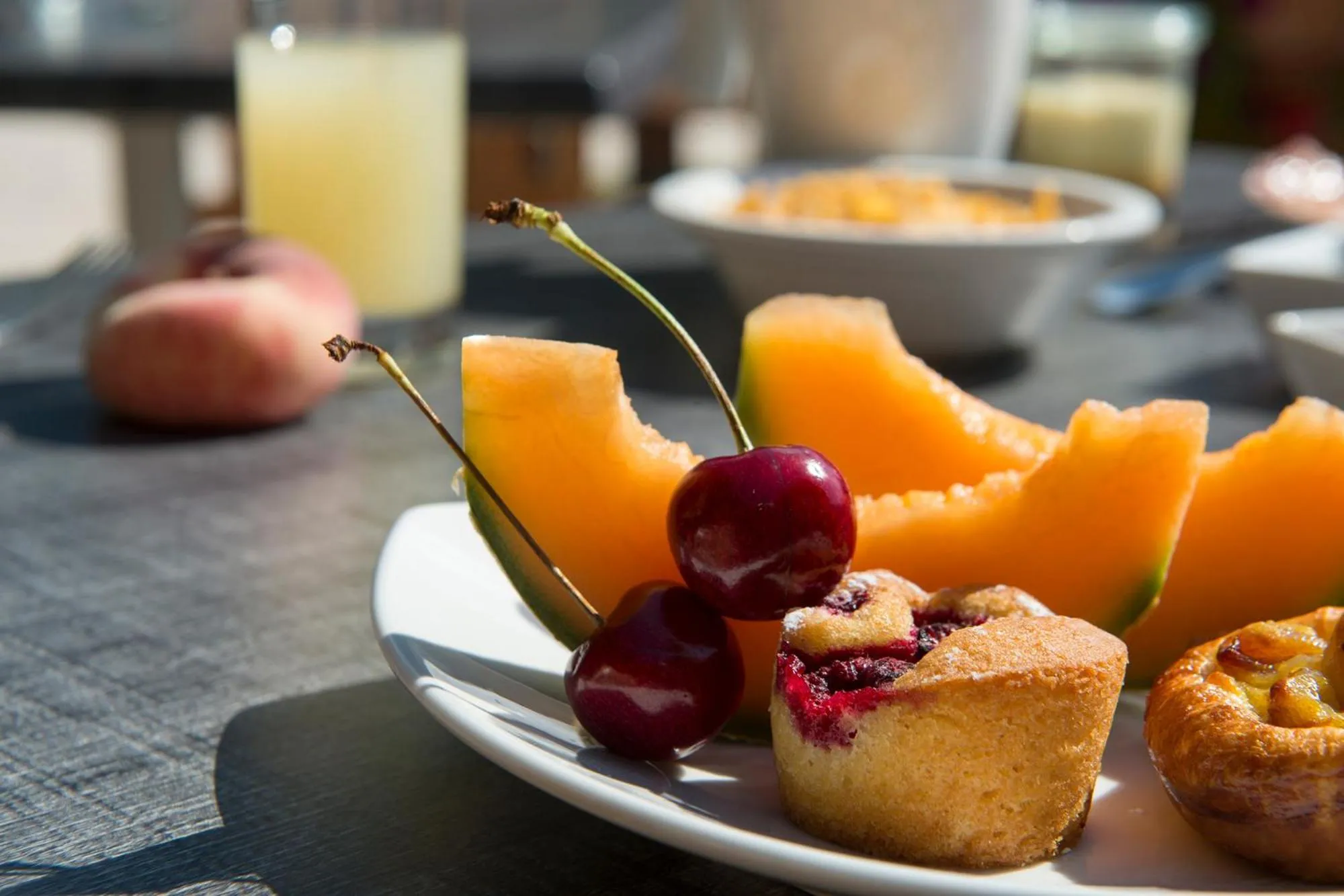 Food in Les Gentianettes Hotel & Spa