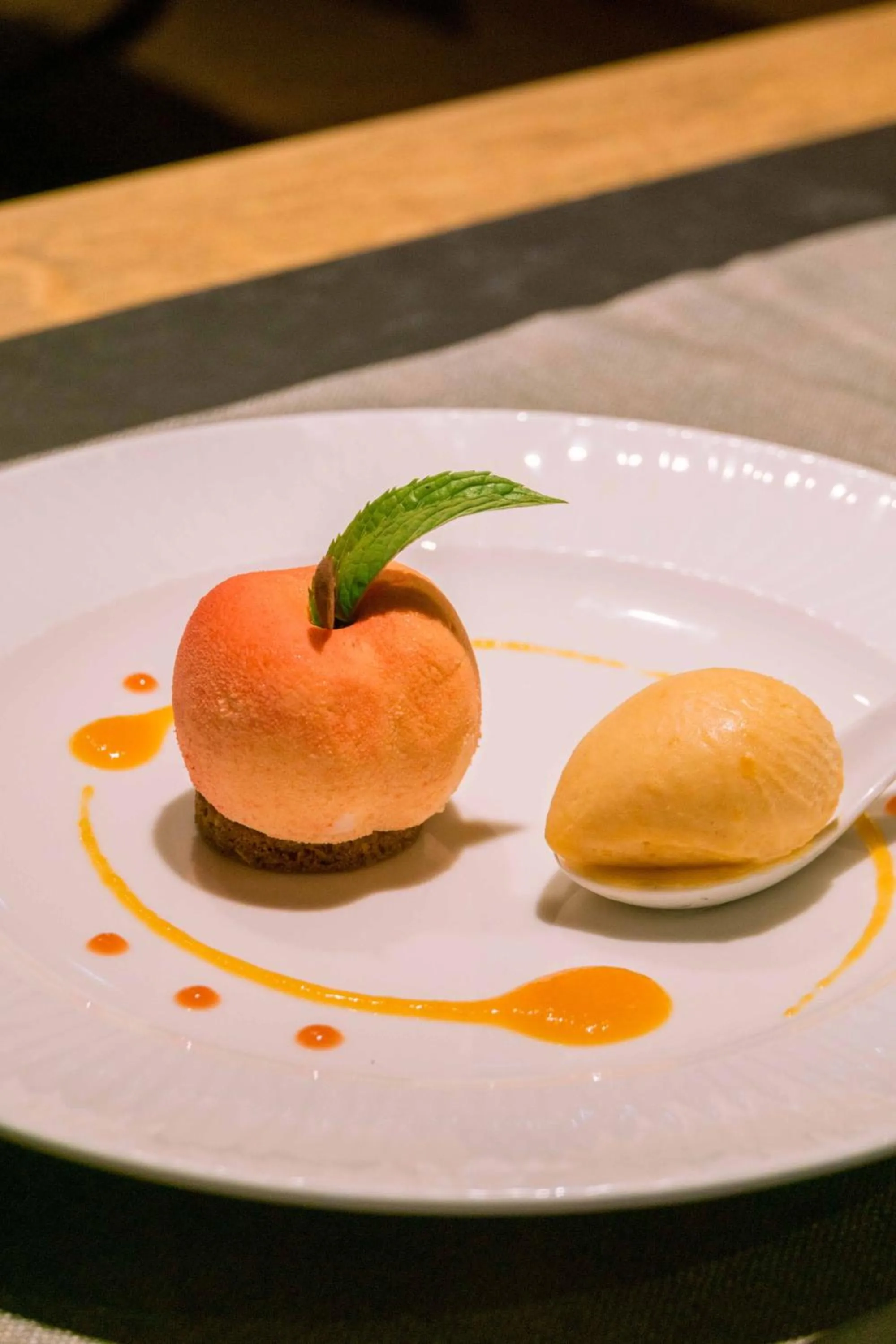 Food close-up in Les Gentianettes Hotel & Spa