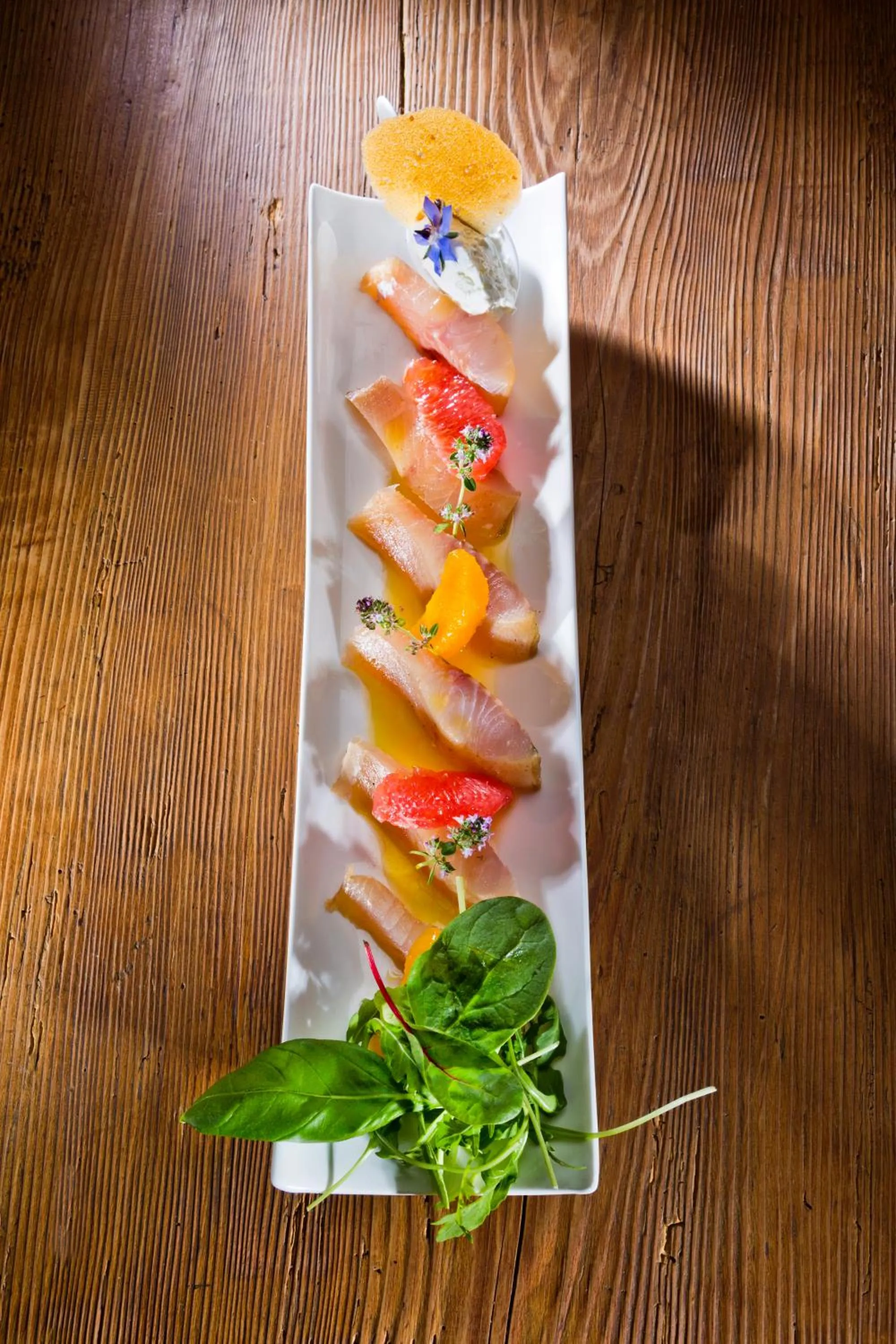 Food close-up in Les Gentianettes Hotel & Spa