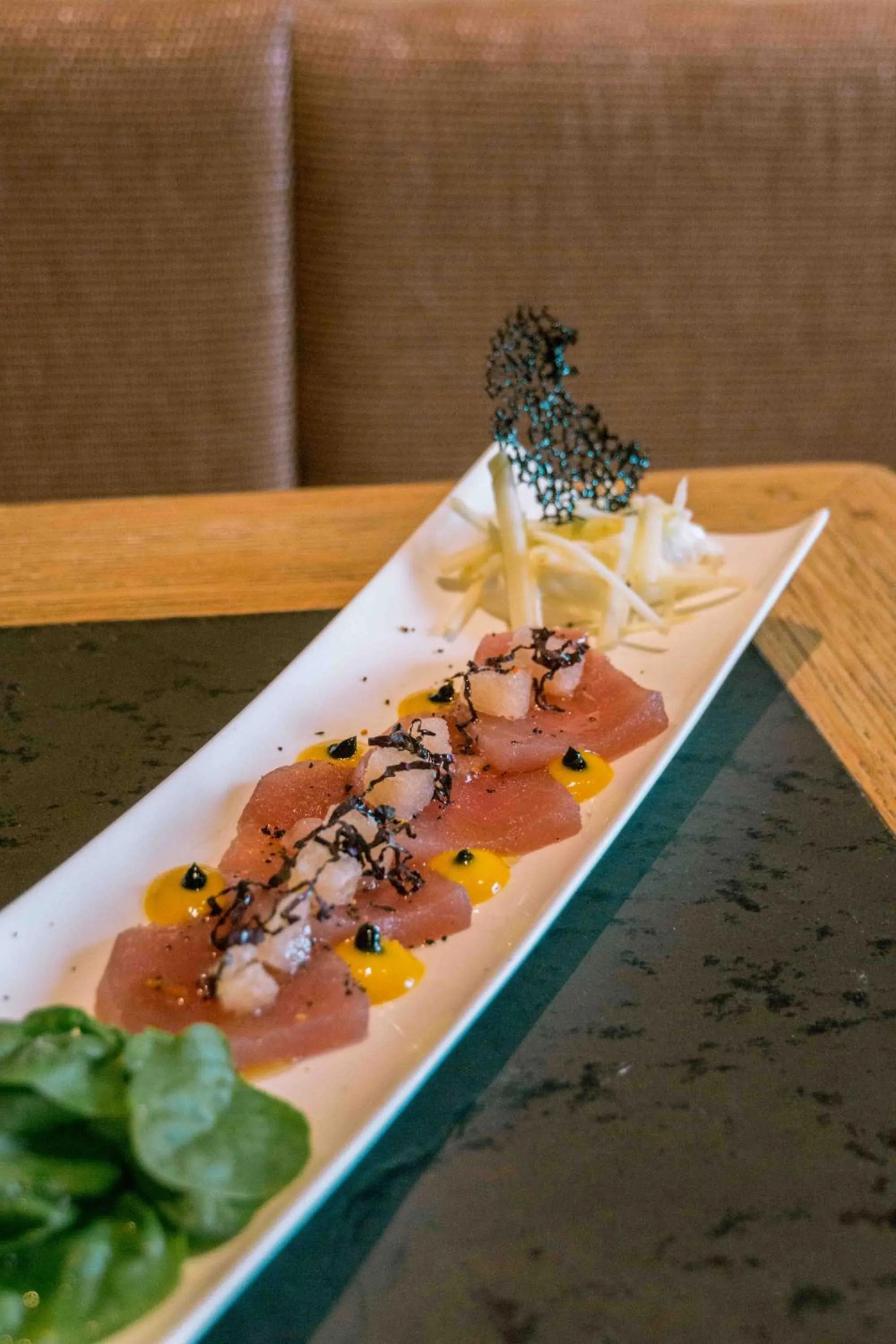 Food close-up in Les Gentianettes Hotel & Spa