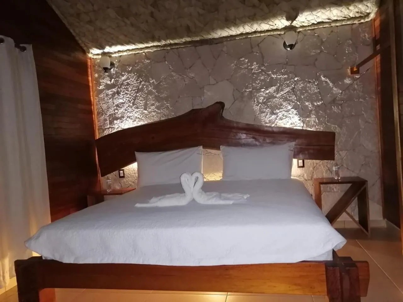 Bed in Cabañas la finca 2