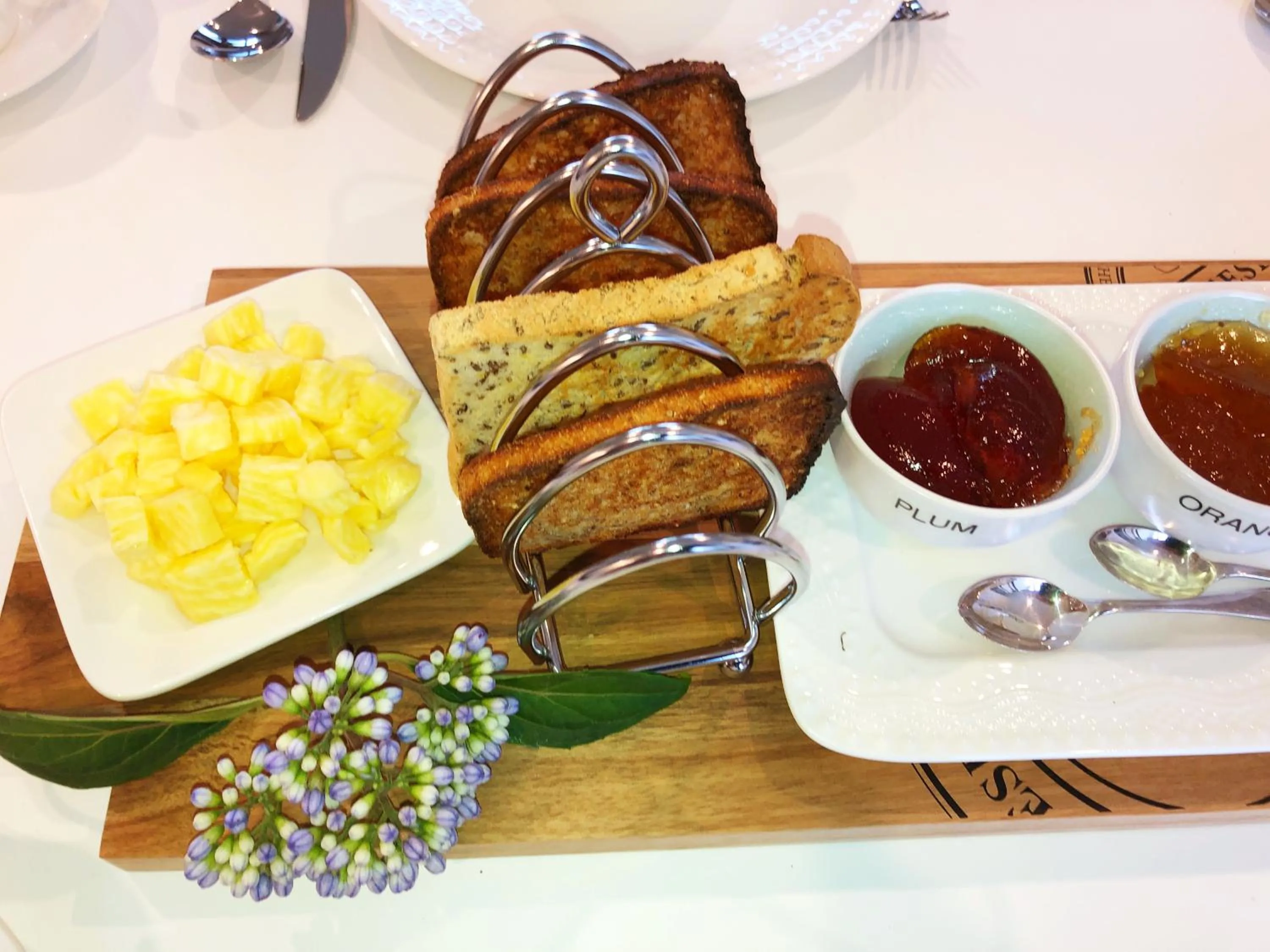 Breakfast in Parkside Boutique Lodge