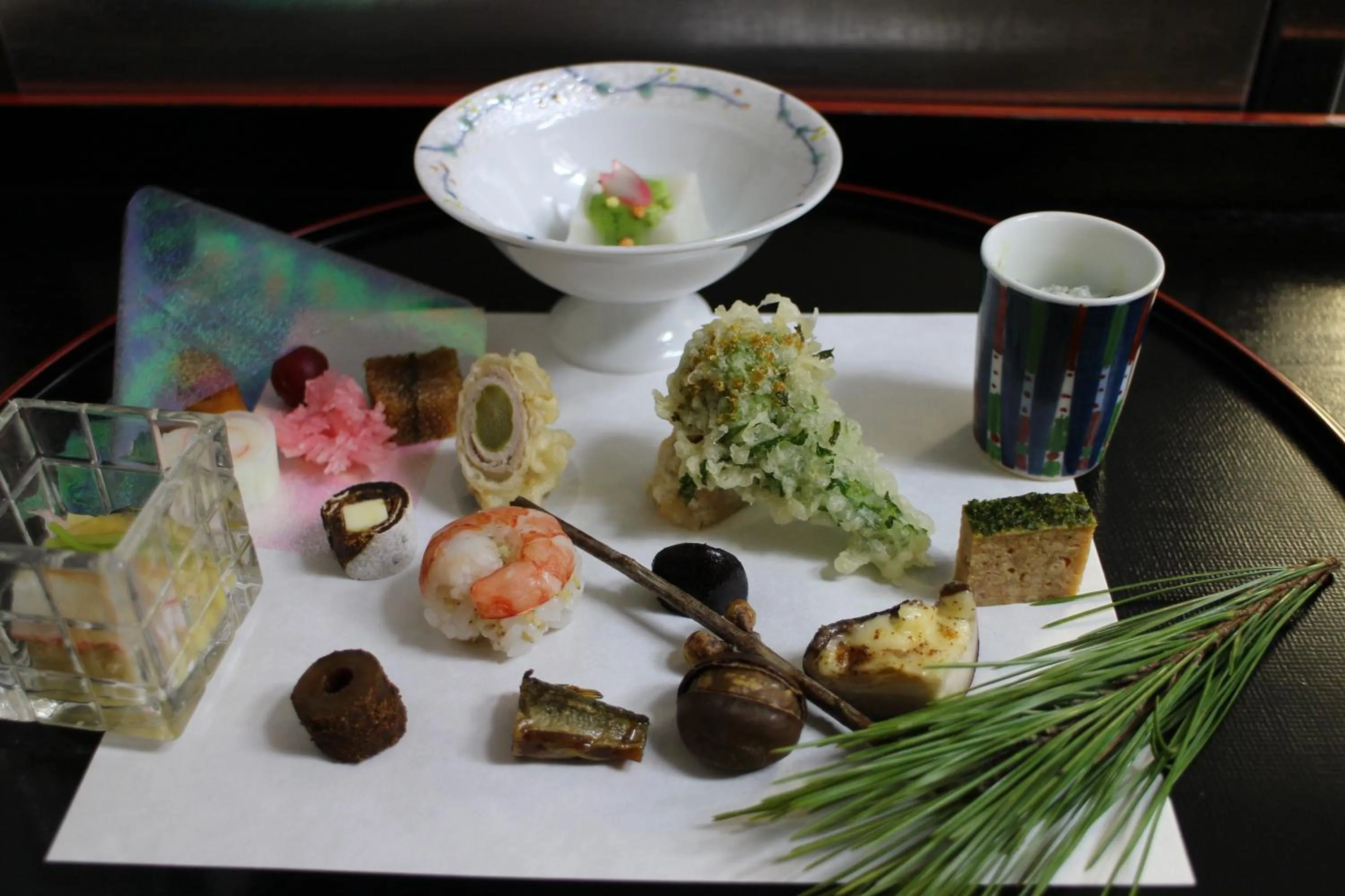 Food in Yufuin-Sanso Waremokou