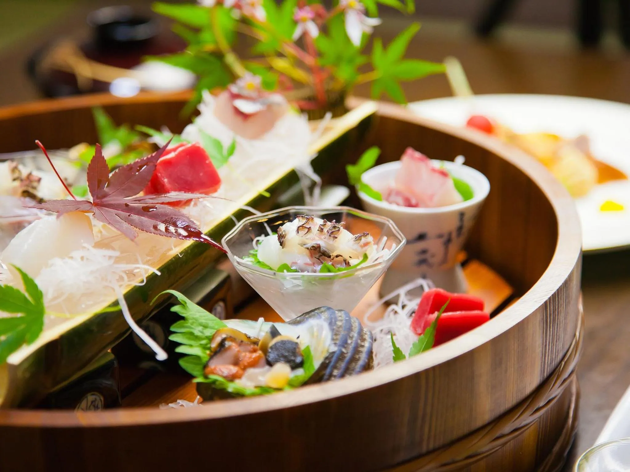 Food close-up in Yufuin-Sanso Waremokou