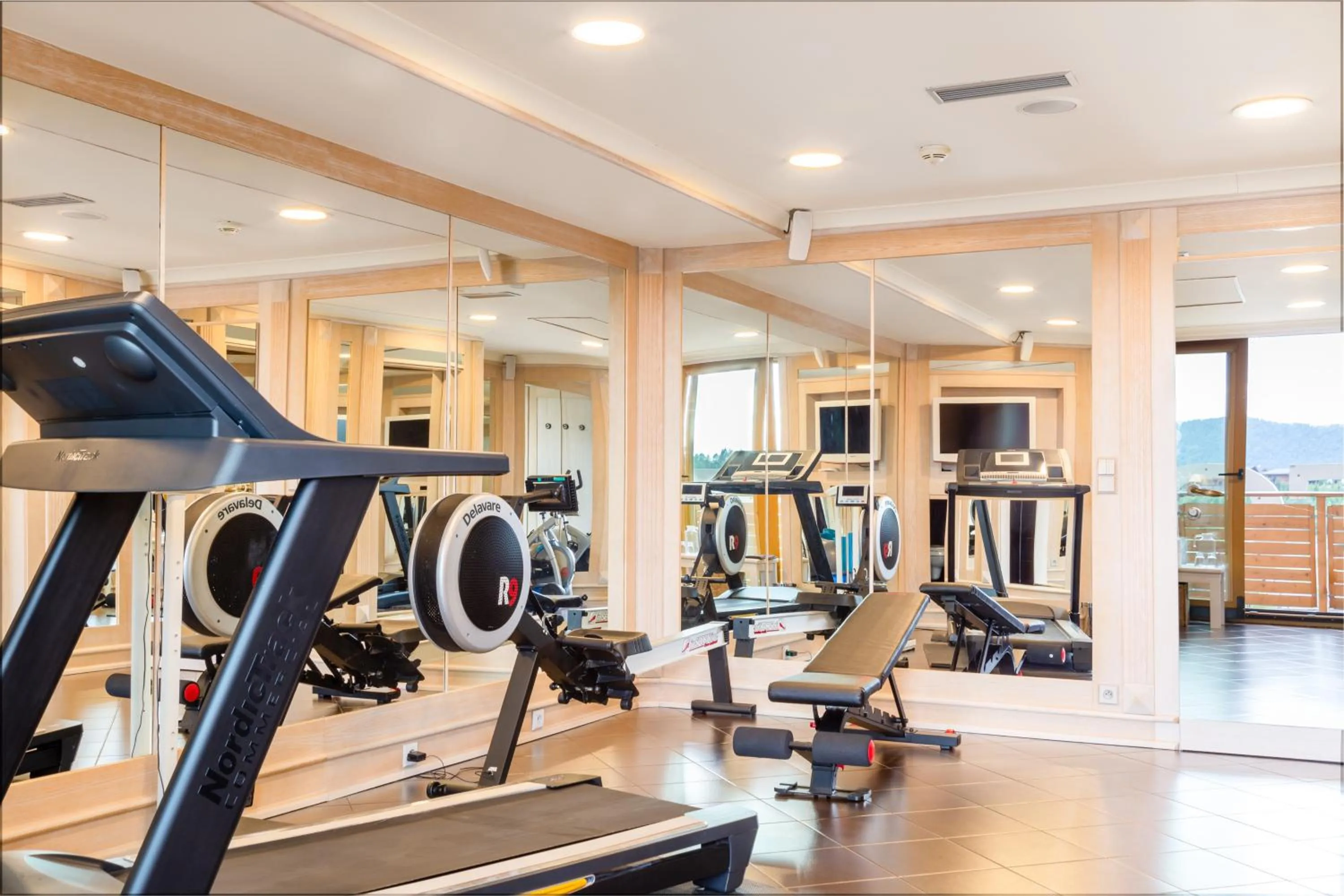 Fitness centre/facilities in Residence Hotel