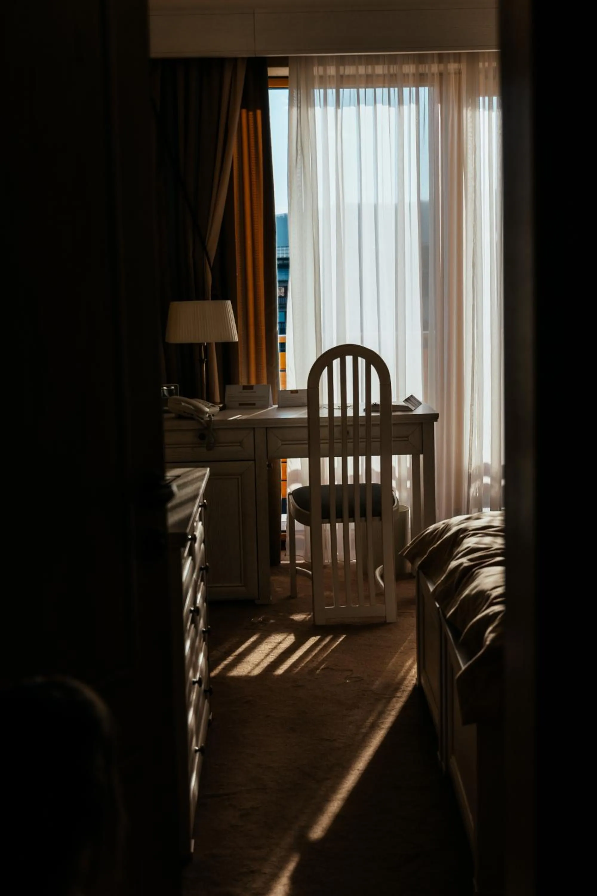 Seating area, Bed in Residence Hotel