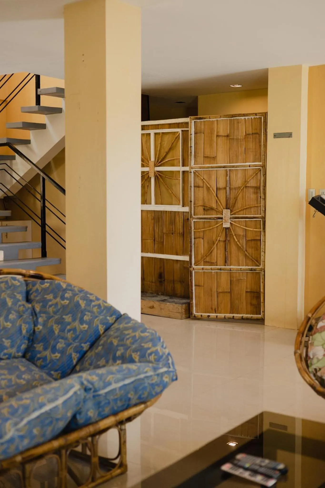 Decorative detail in Amami Beachfront Villa with Private Beach