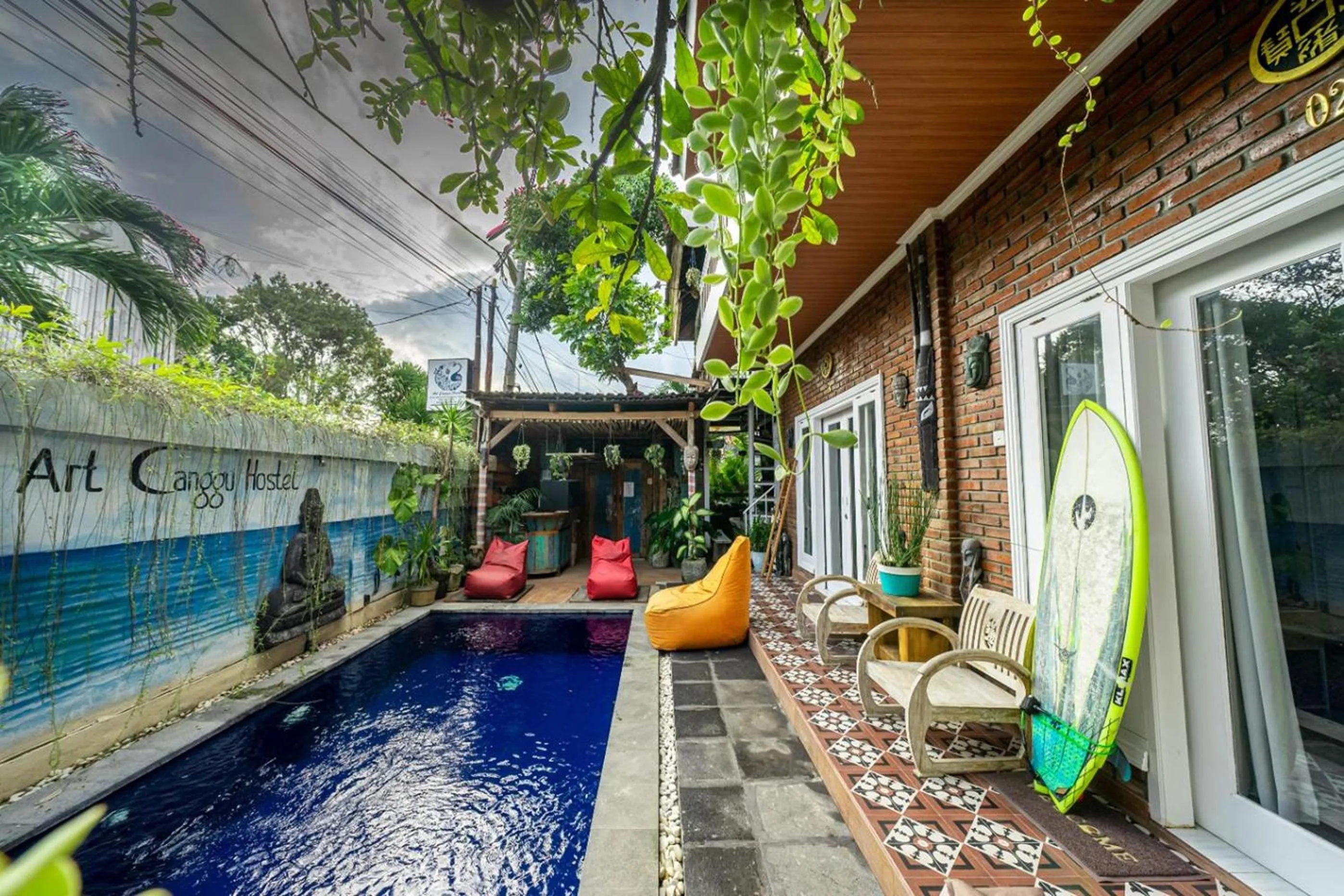 Swimming pool in Art Canggu Village