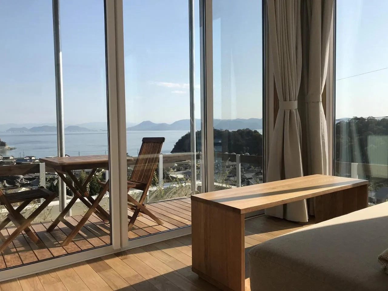 Balcony/Terrace in MY LODGE Naoshima