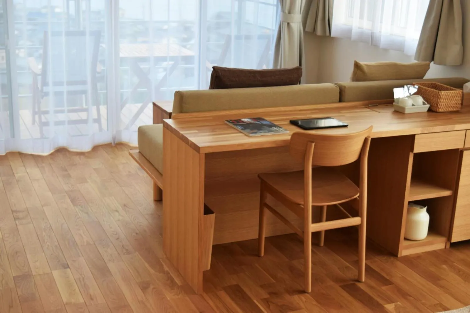 hair dresser in MY LODGE Naoshima