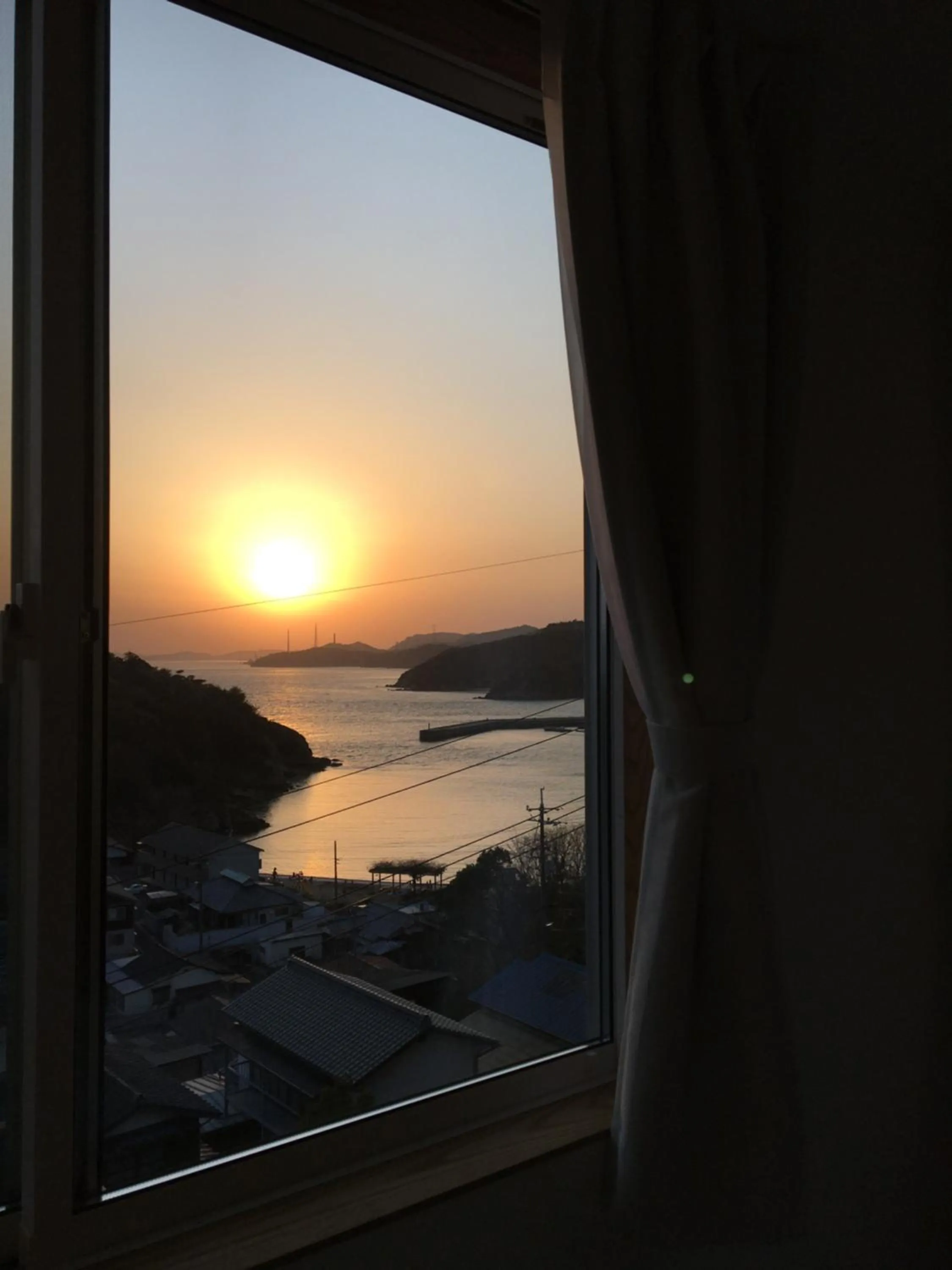 Natural landscape in MY LODGE Naoshima