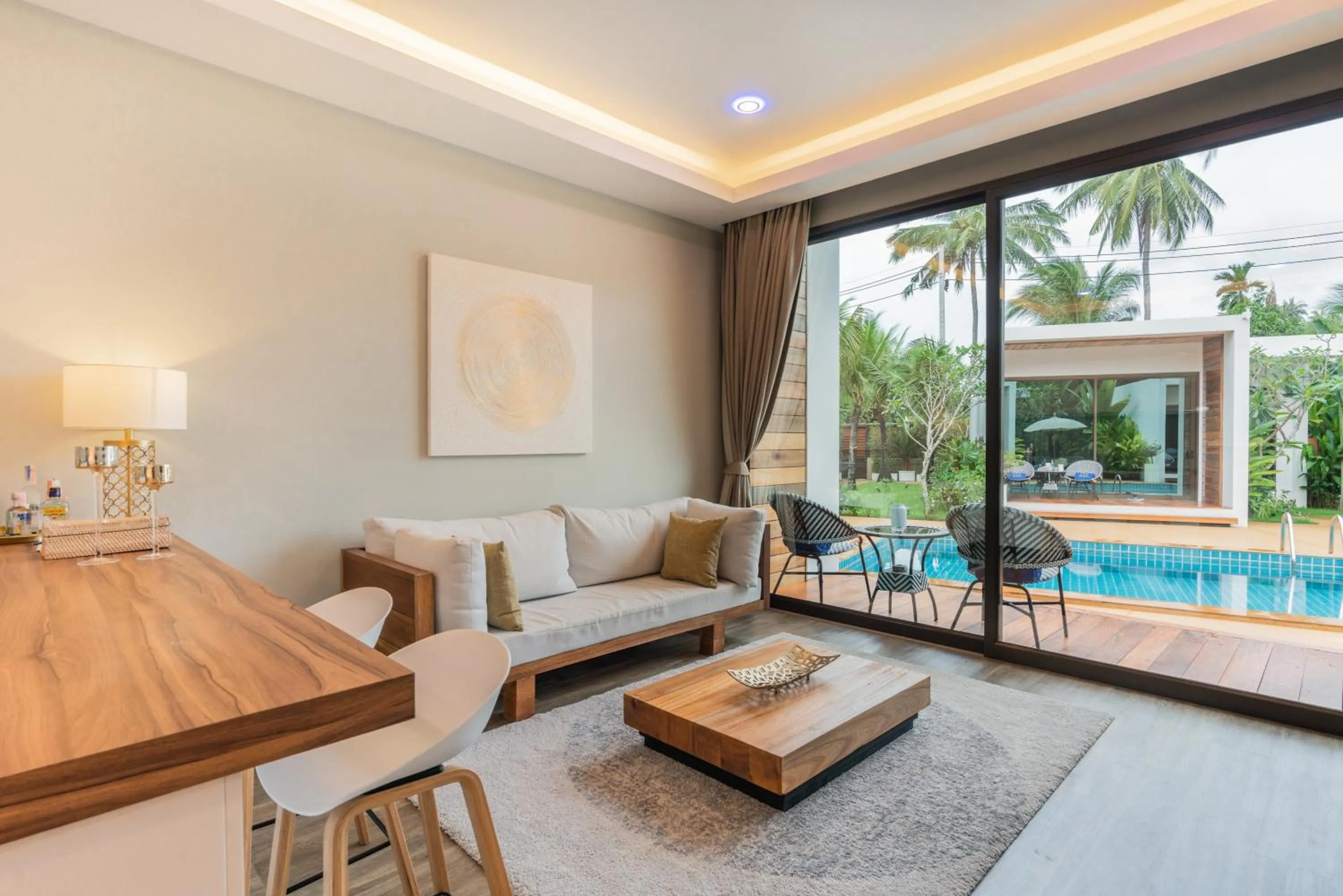 Living room in Zee Luxury Boutique Hotel