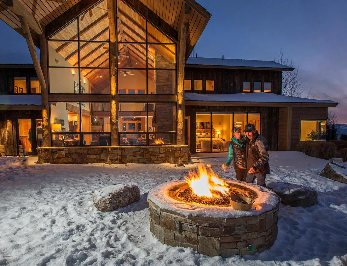 Winter in Spring Creek Ranch