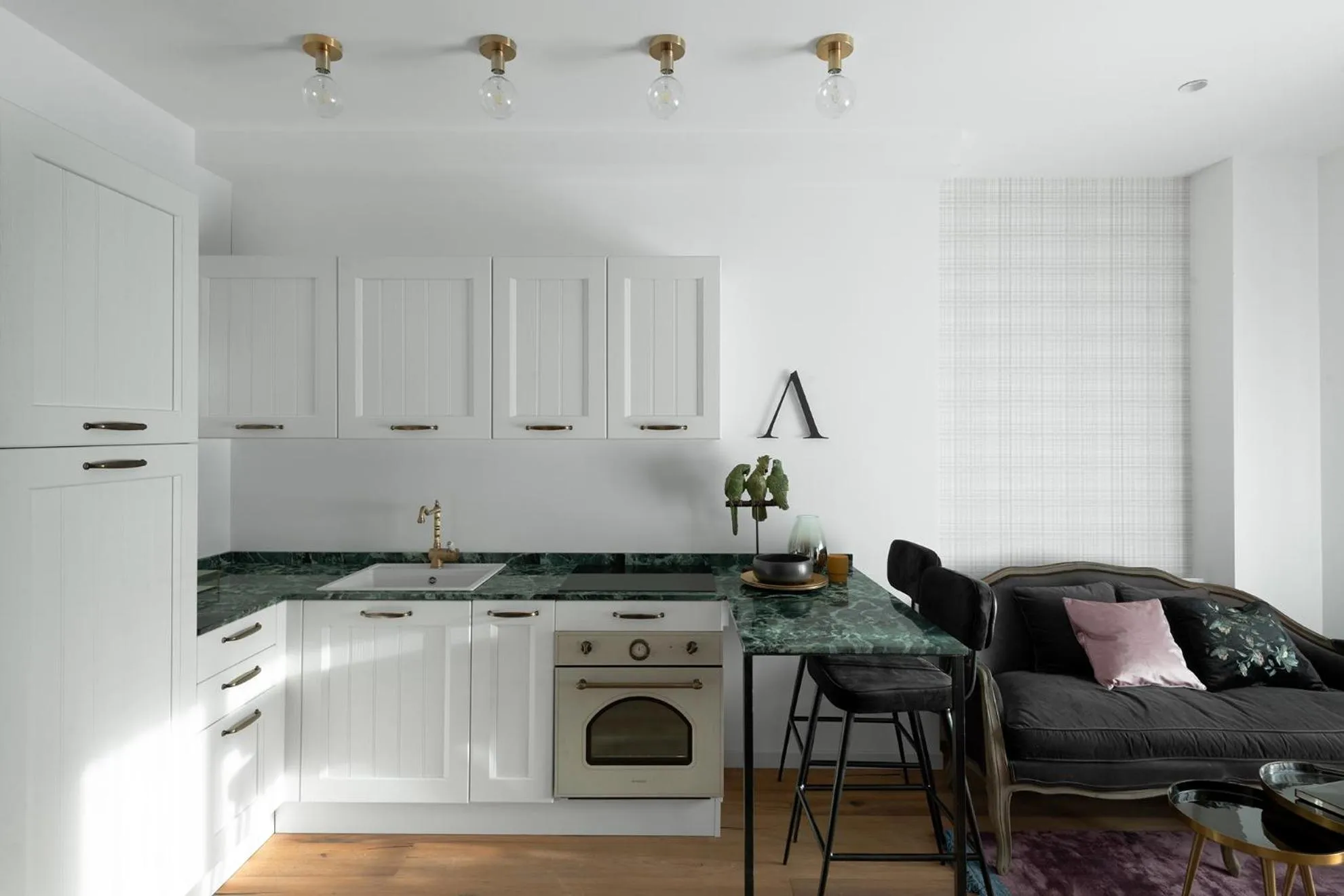 Kitchen or kitchenette in JOIVY Boutique Apartments Farneti