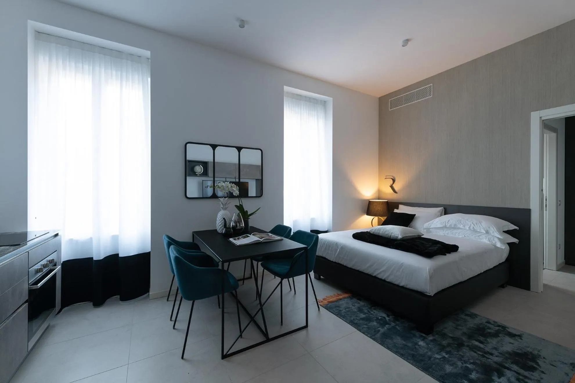 Bed in JOIVY Boutique Apartments Farneti