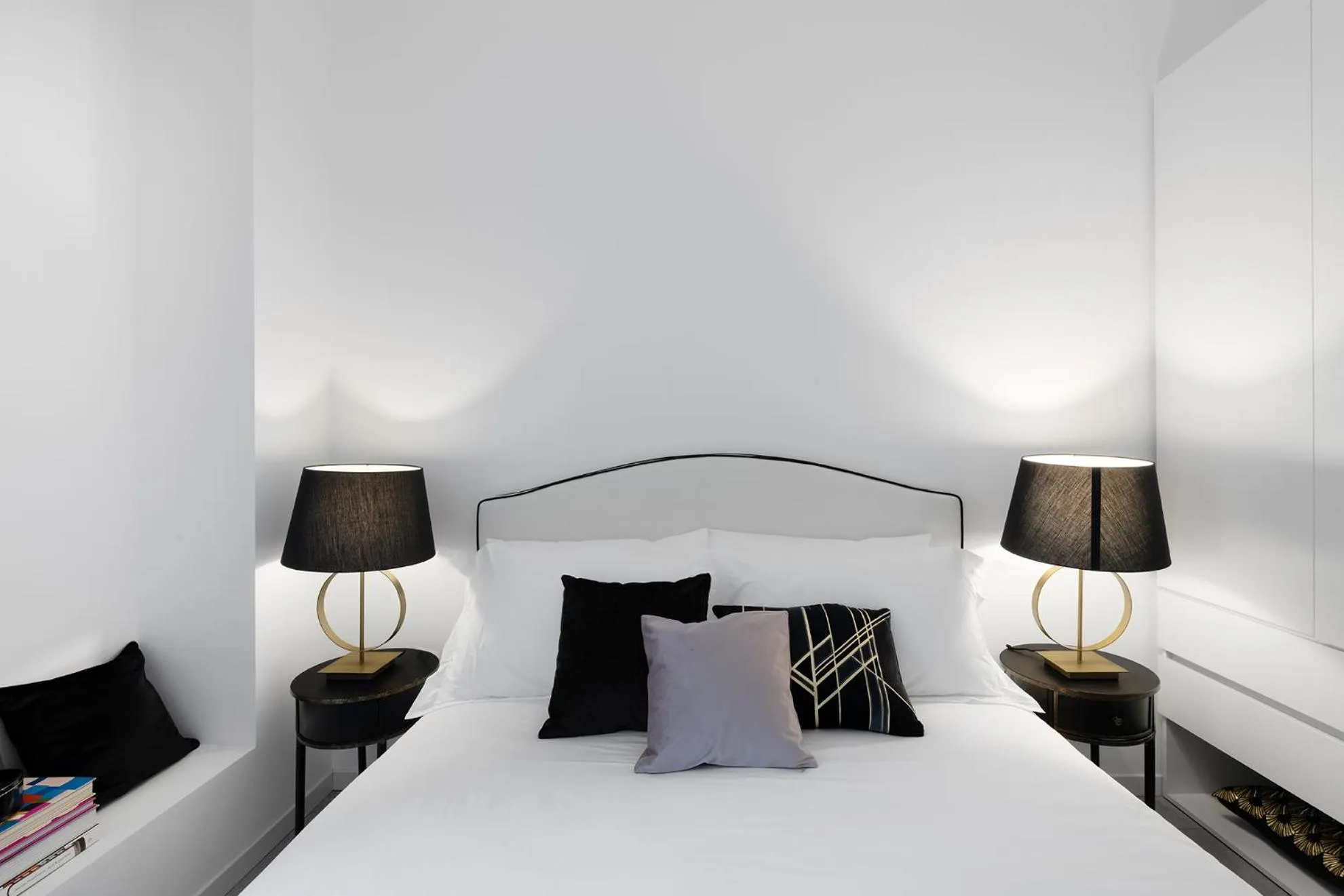 Bed in JOIVY Boutique Apartments Farneti