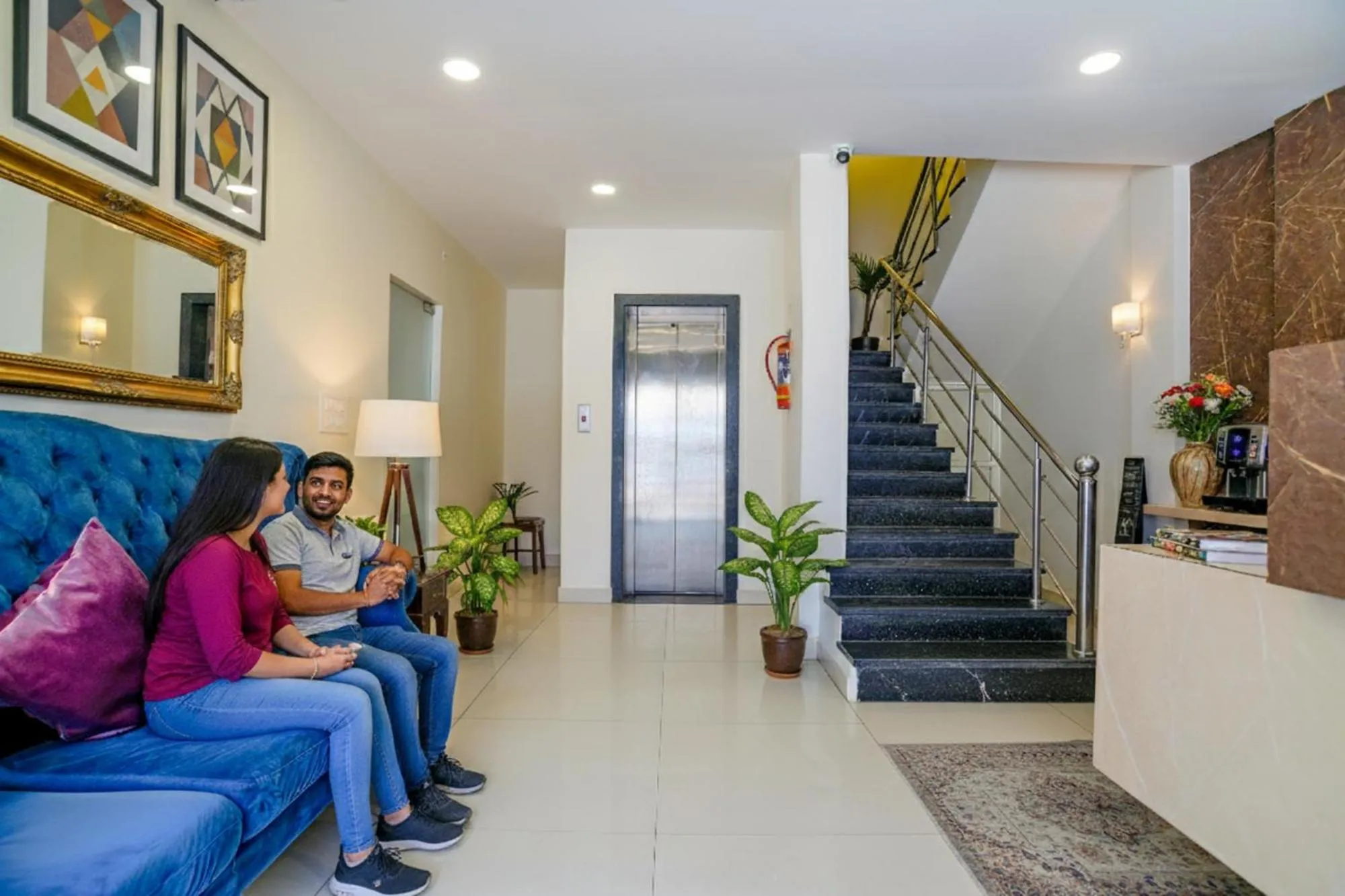 Seating area in FabHotel Day2Day