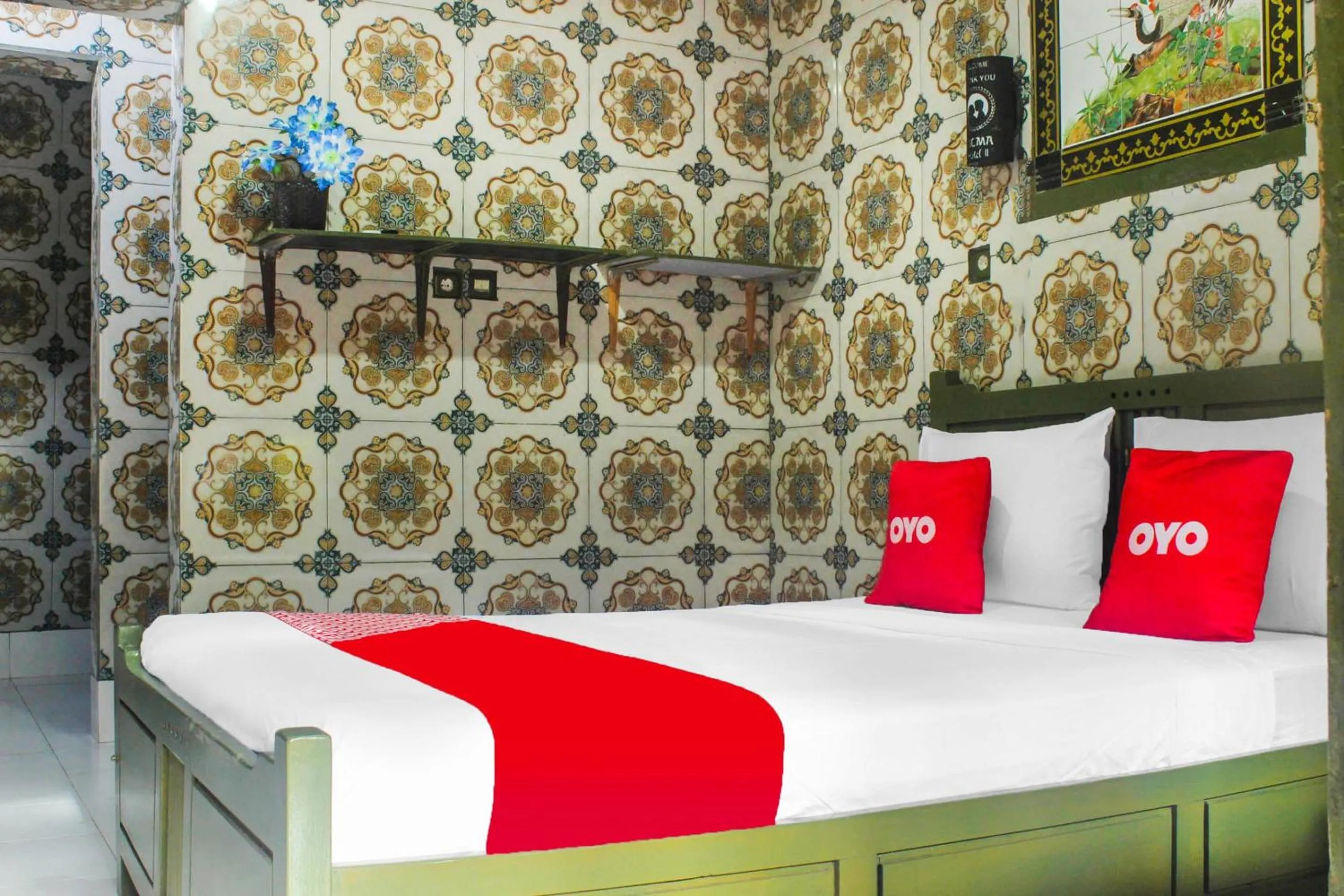 Bedroom in OYO 2518 Wilma Hotel Ii Premier