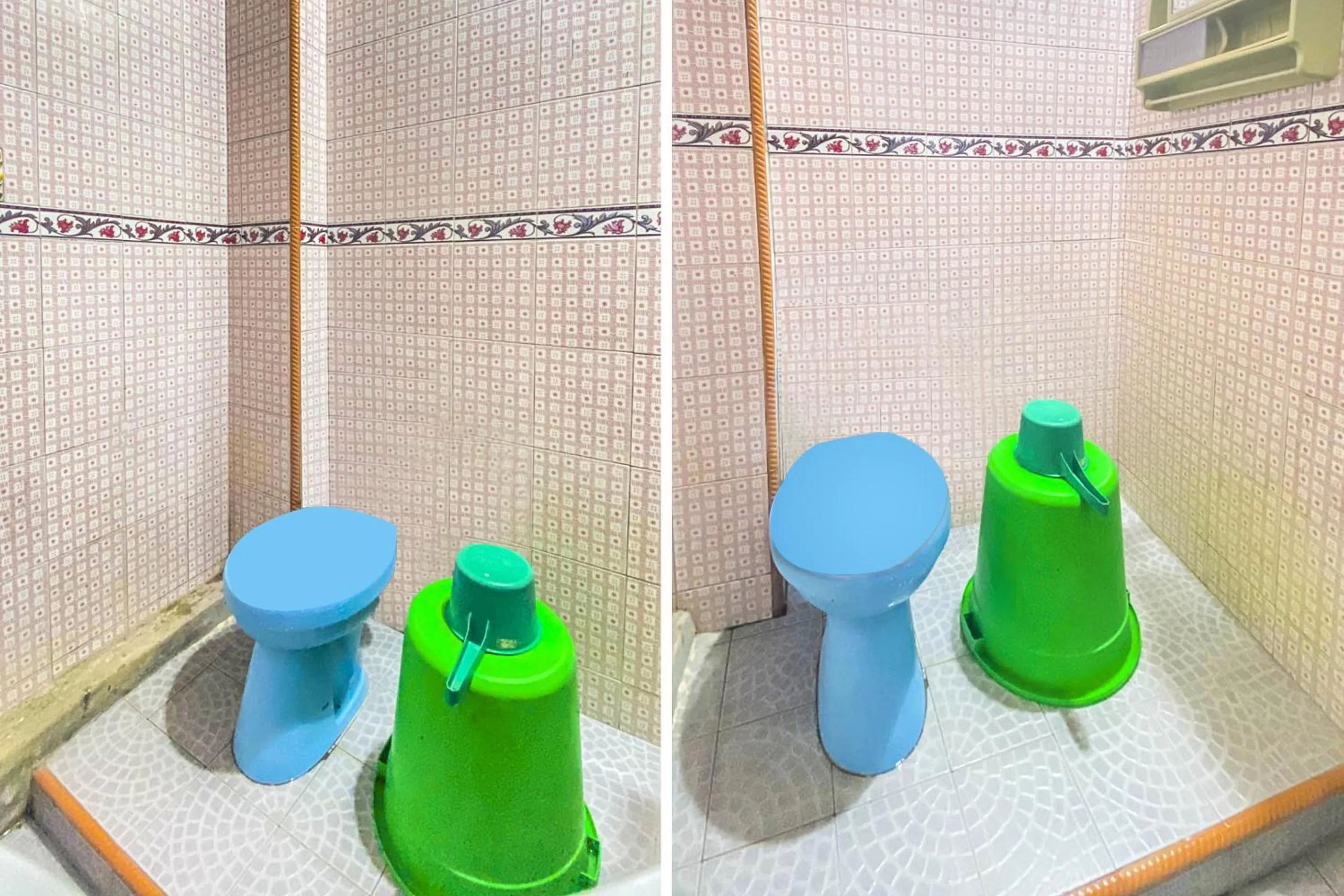 Bathroom in OYO 2518 Wilma Hotel Ii Premier