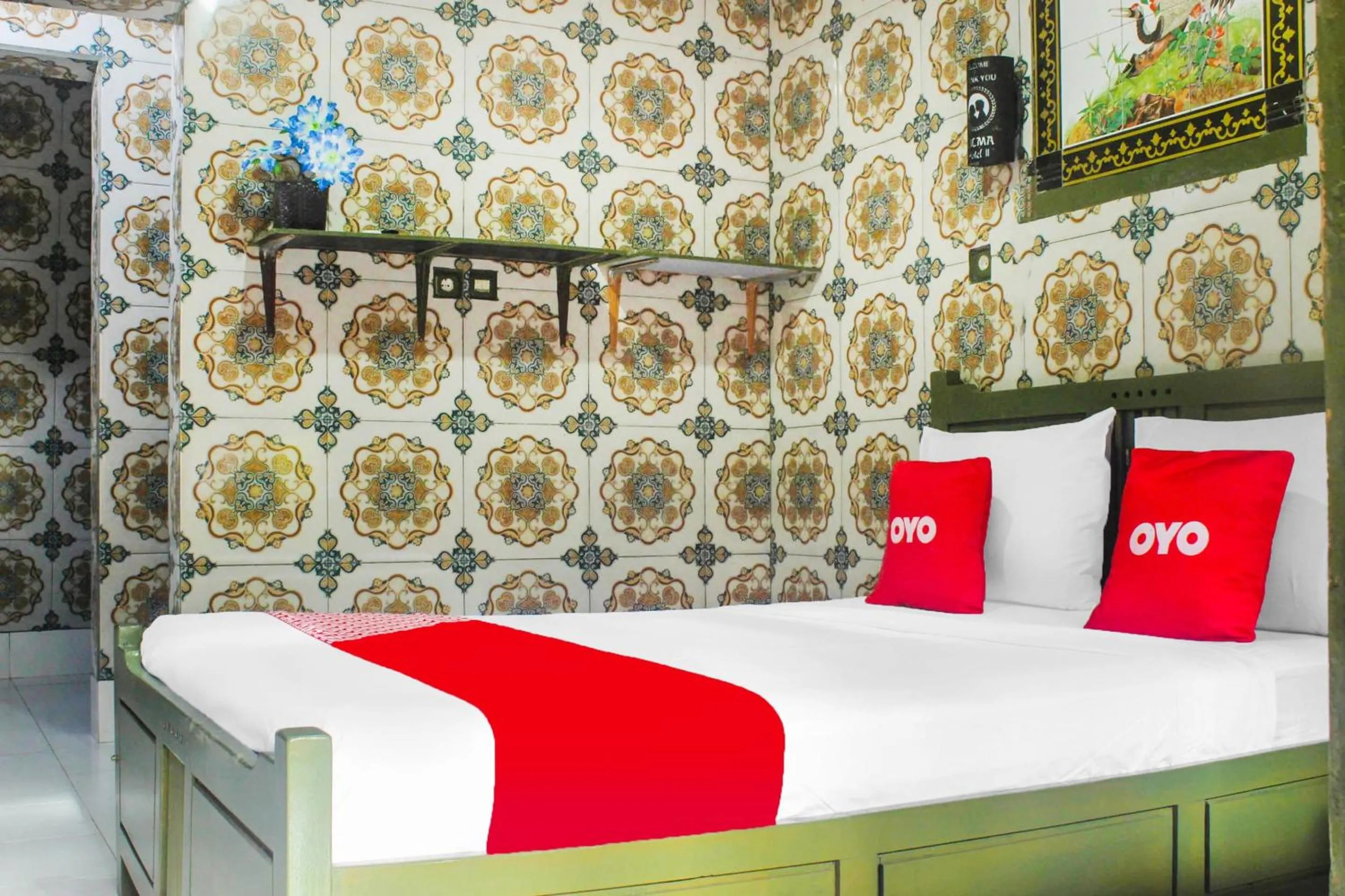 Bedroom in OYO 2518 Wilma Hotel Ii Premier