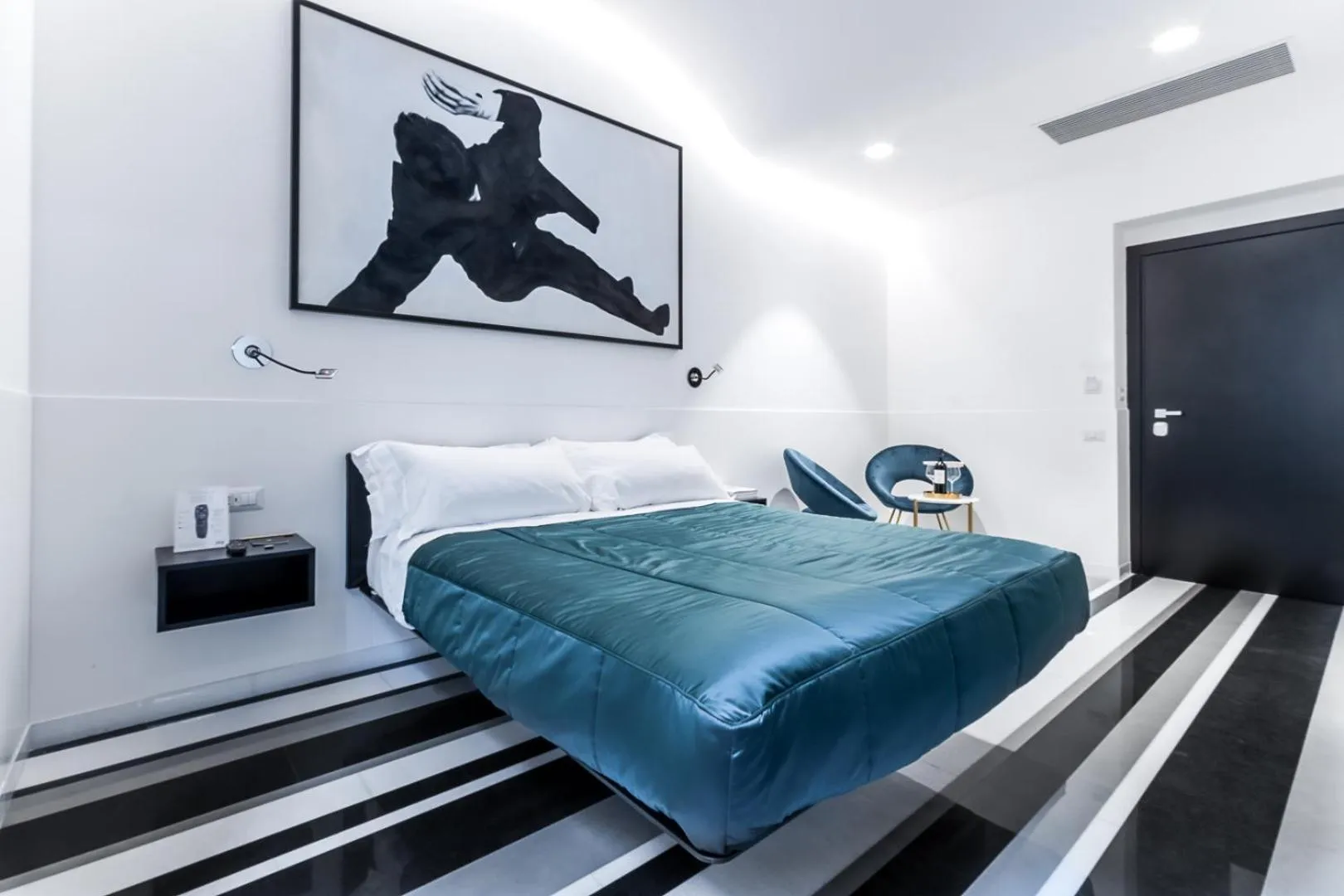 Bed in V-Accommodation IV Fontane