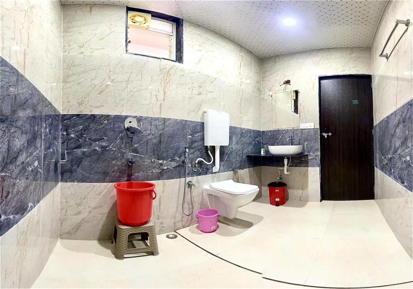 Toilet in Shivshrushti Agro Tourism & River Camp Tapola