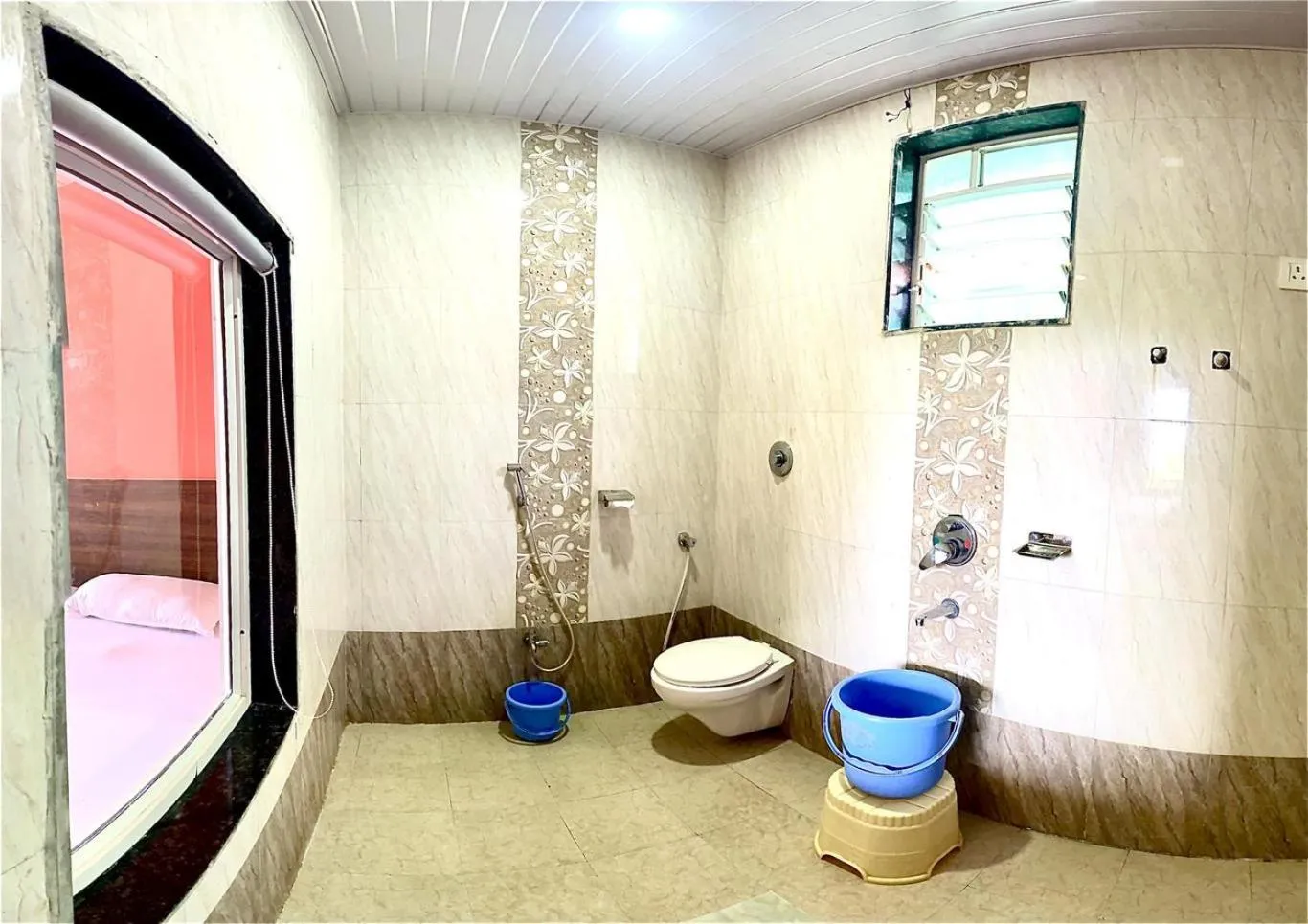 Bathroom in Shivshrushti Agro Tourism & River Camp Tapola