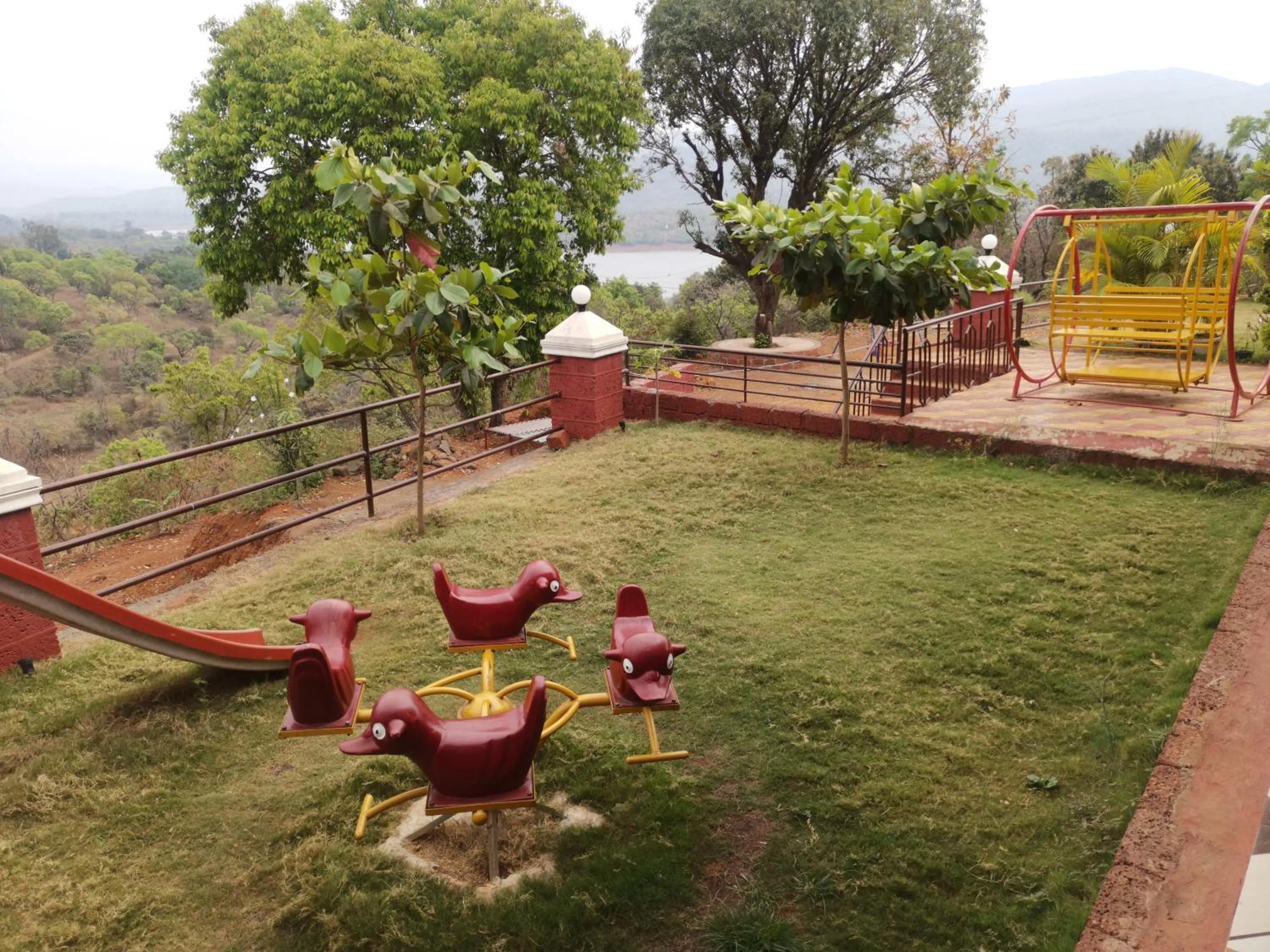 Children play ground in Shivshrushti Agro Tourism & River Camp Tapola