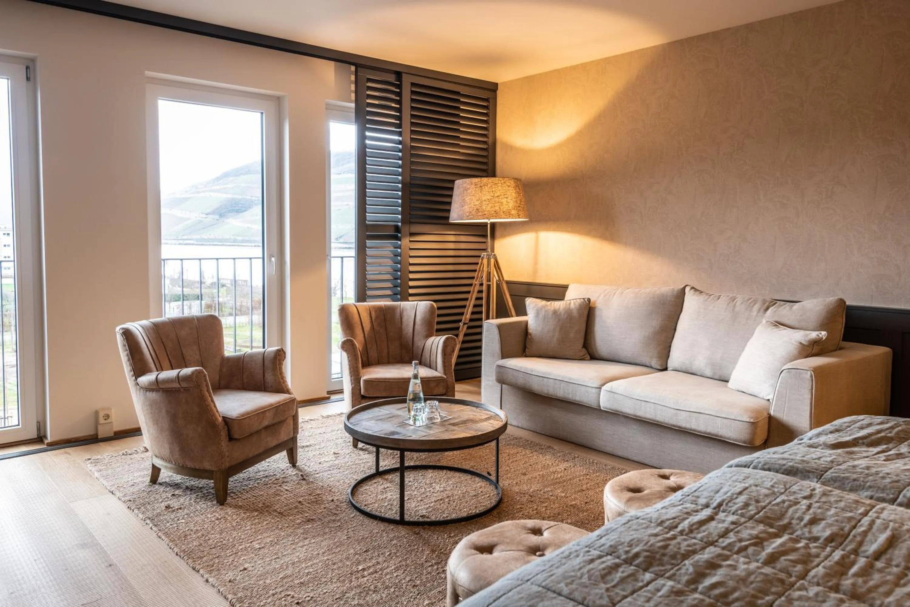 Seating area in PAPA RHEIN - Hotel & Spa