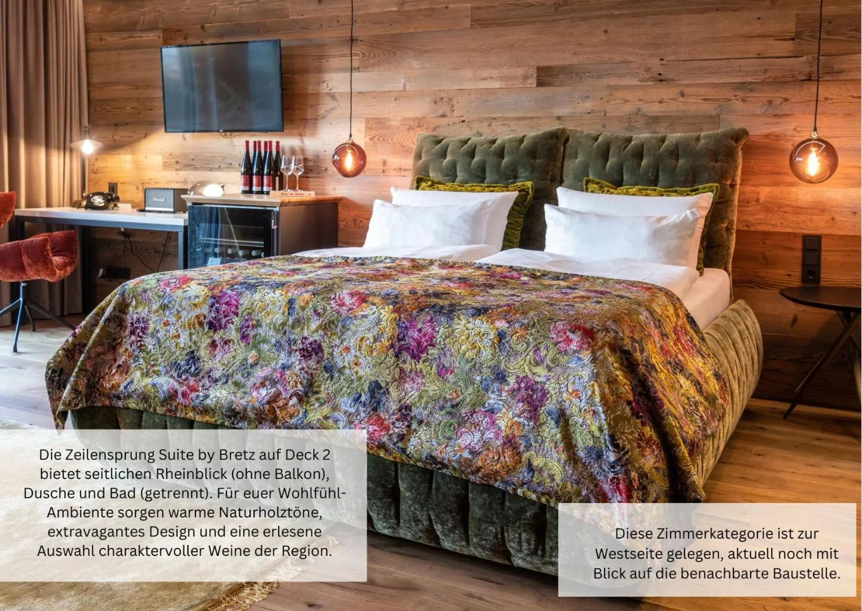 Bed in PAPA RHEIN - Hotel & Spa