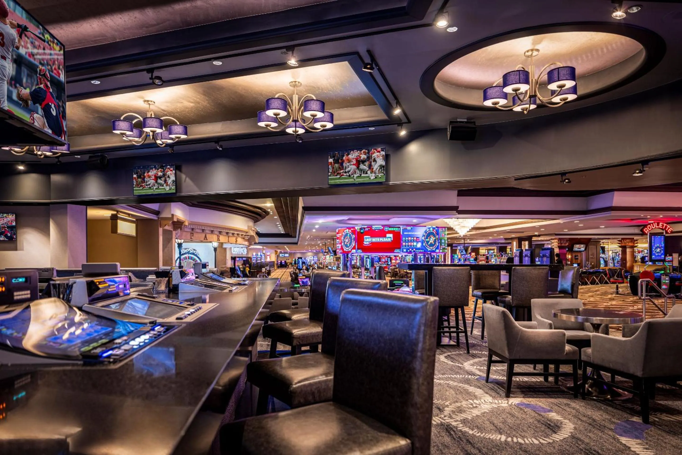Lounge or bar in Horseshoe Las Vegas