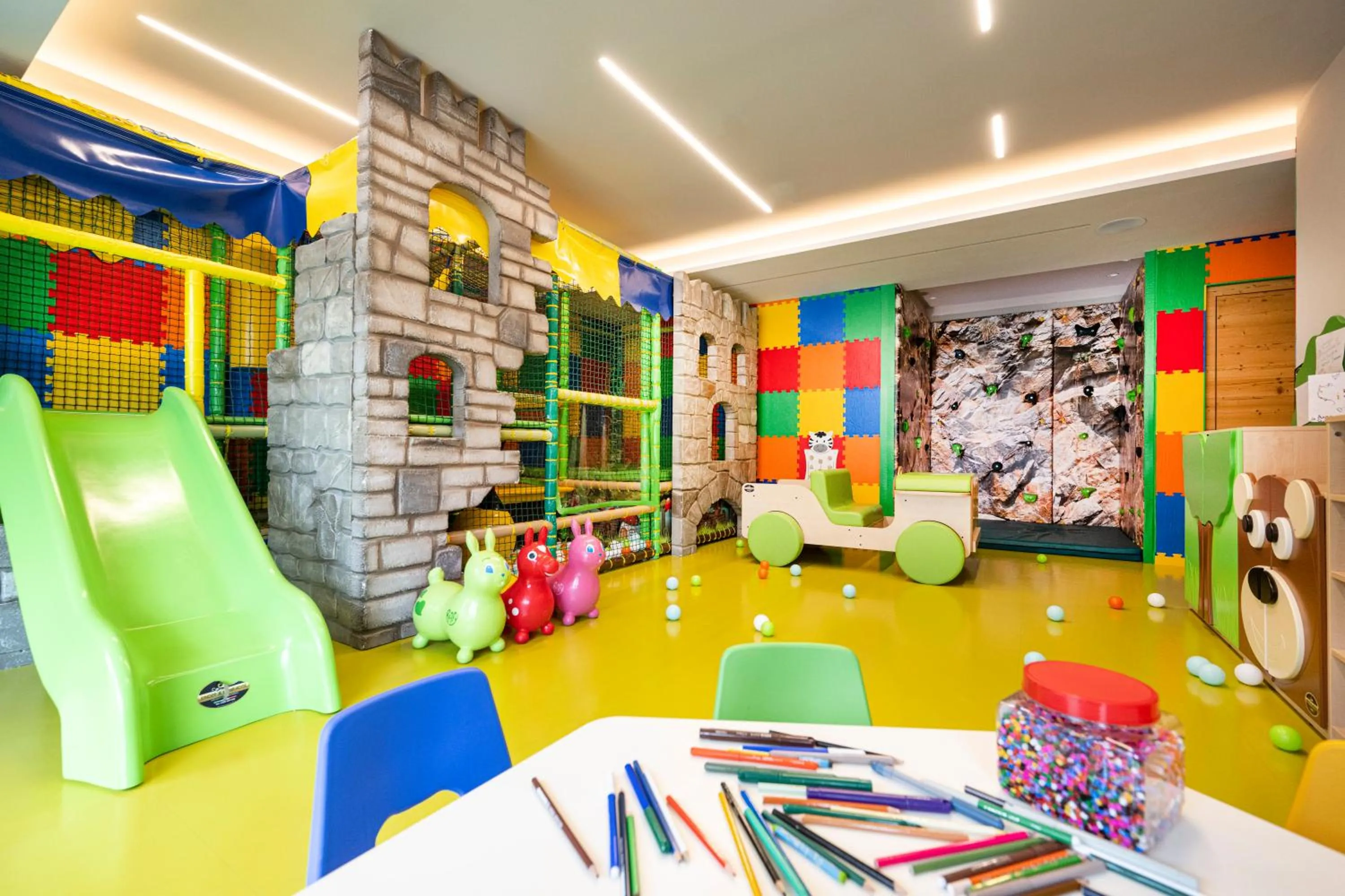 Kids's club in Ciampedie Luxury Alpine Spa Hotel