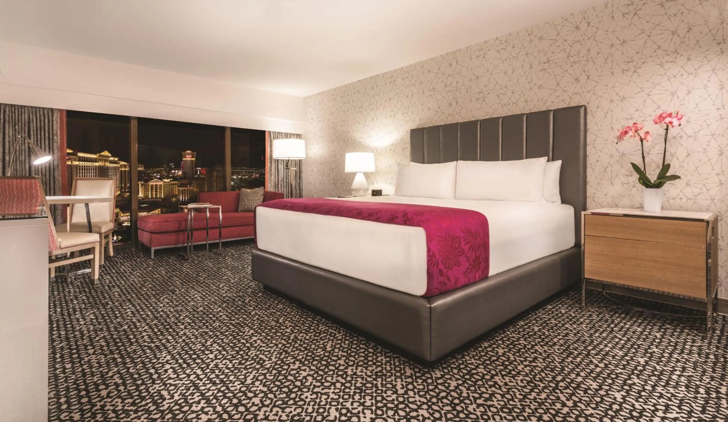 Bed in Flamingo Las Vegas Hotel & Casino