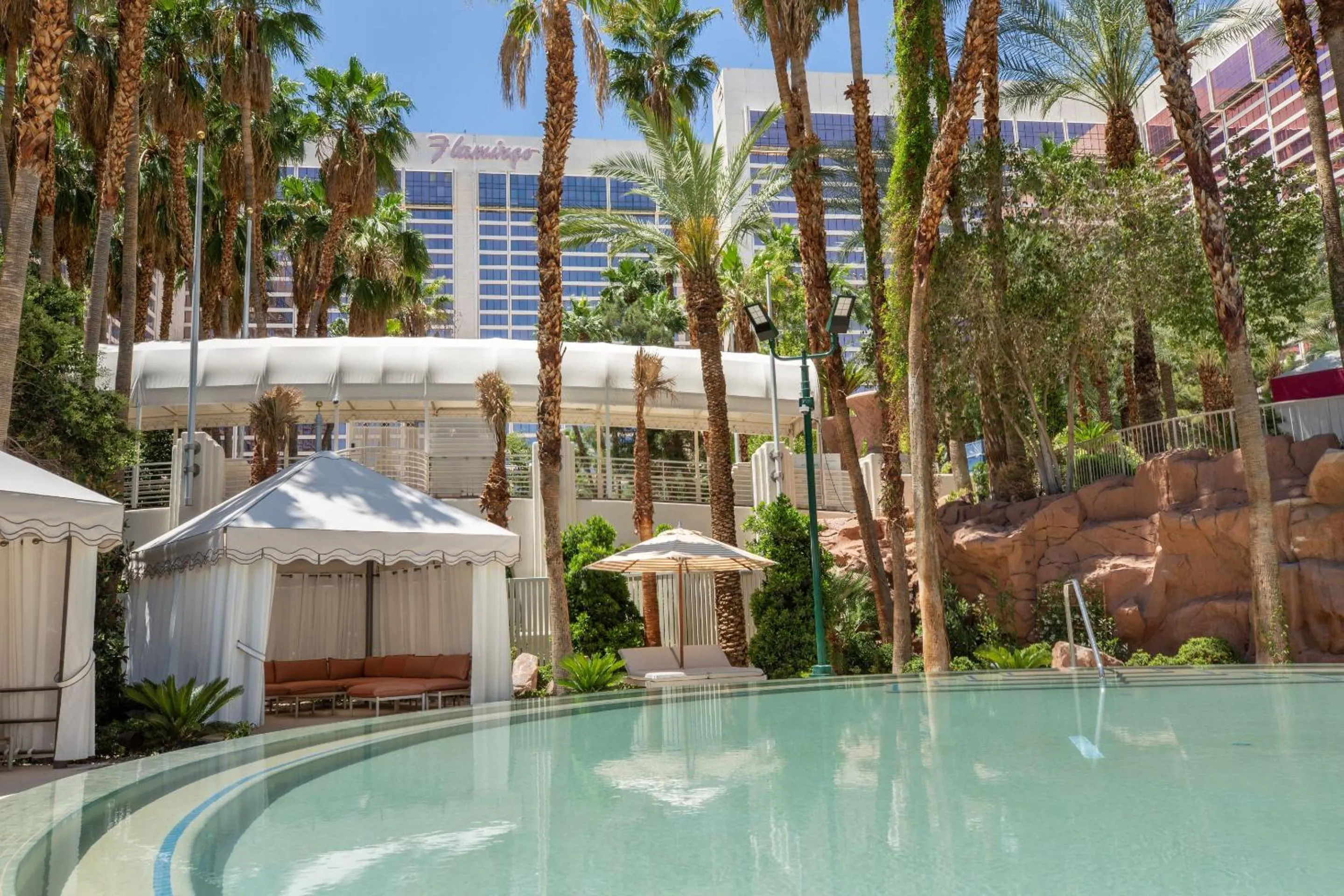 Swimming pool in Flamingo Las Vegas Hotel & Casino