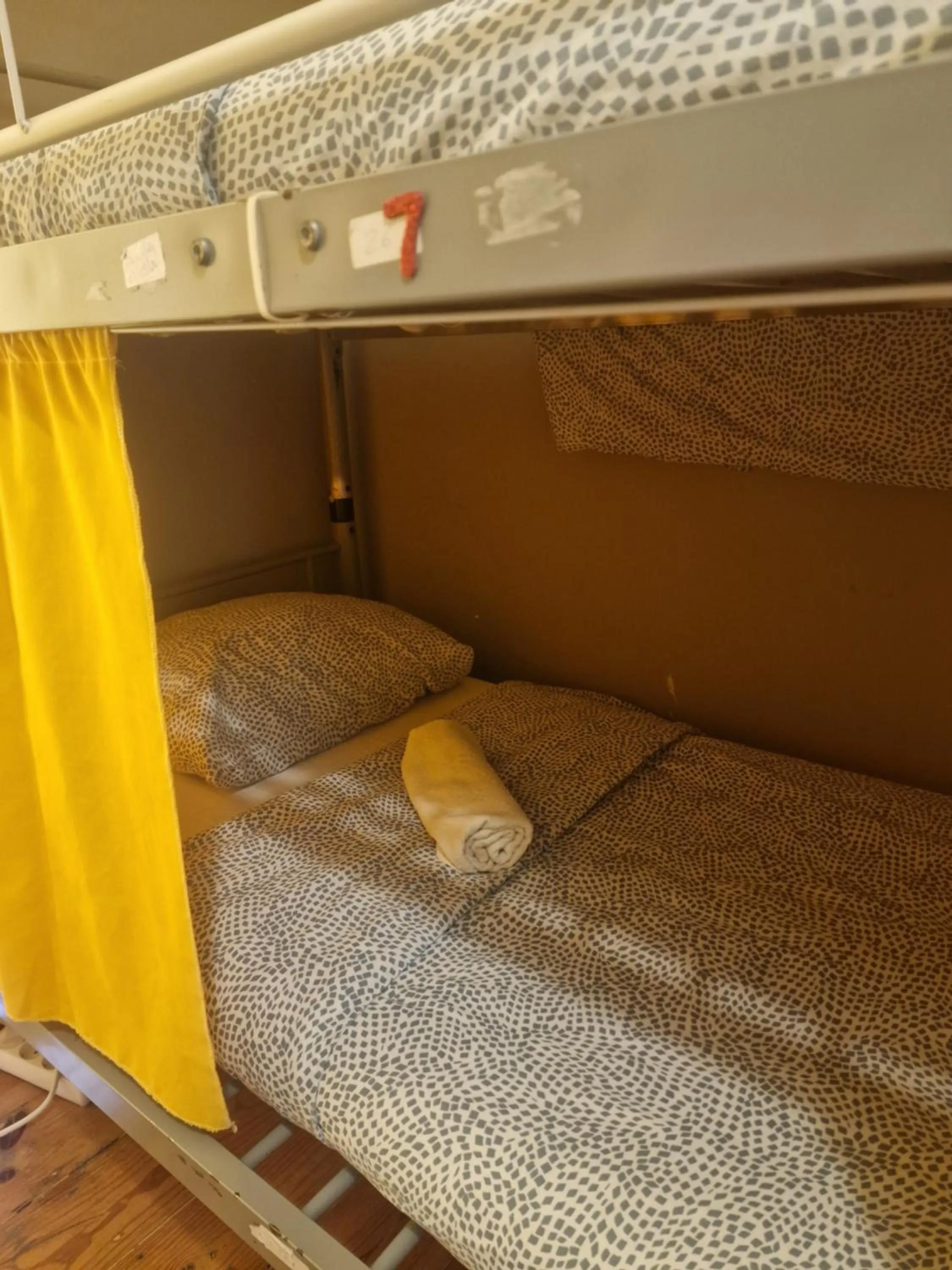 Bed in D&N Hospedagem Lisboa