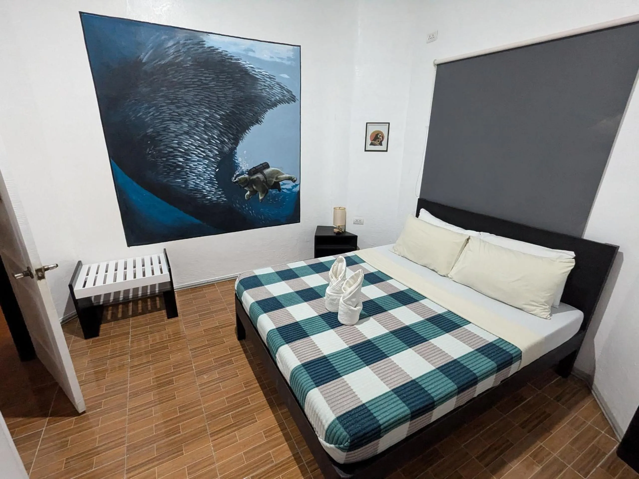 Bed in Crazy Bears Hostel