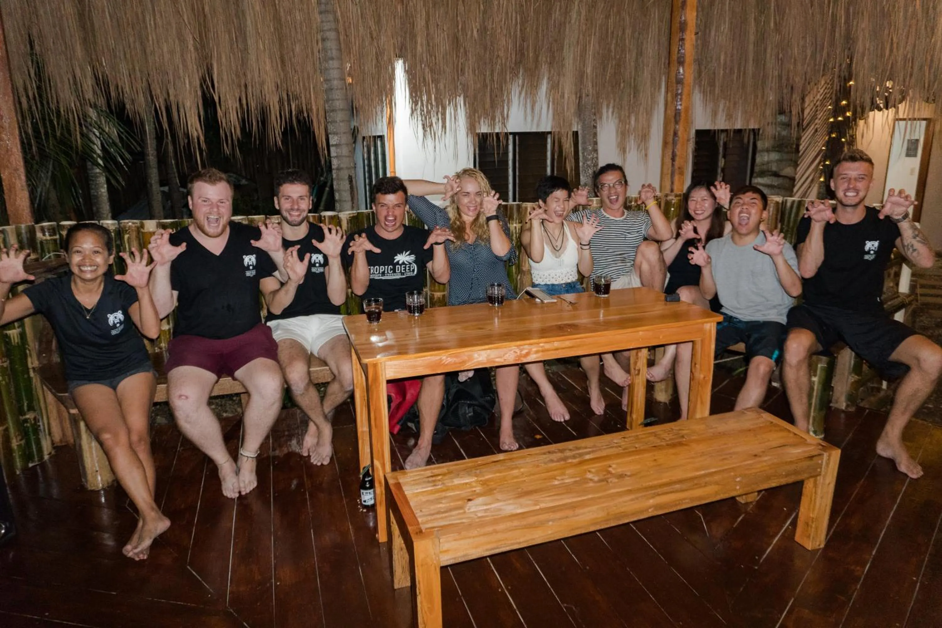 Property building in Crazy Bears Hostel