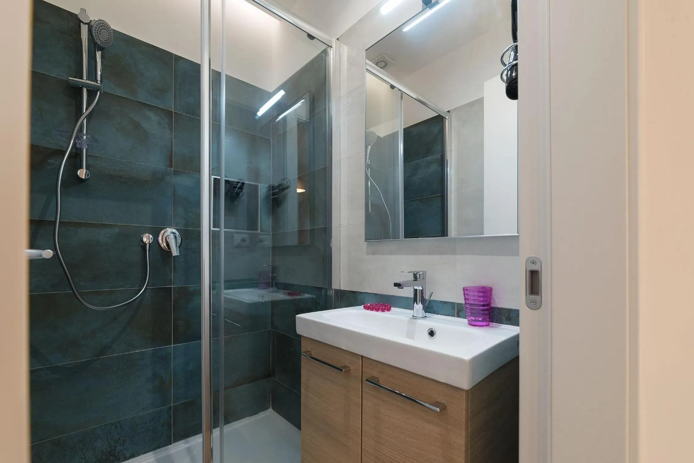 Shower in Roman Station House