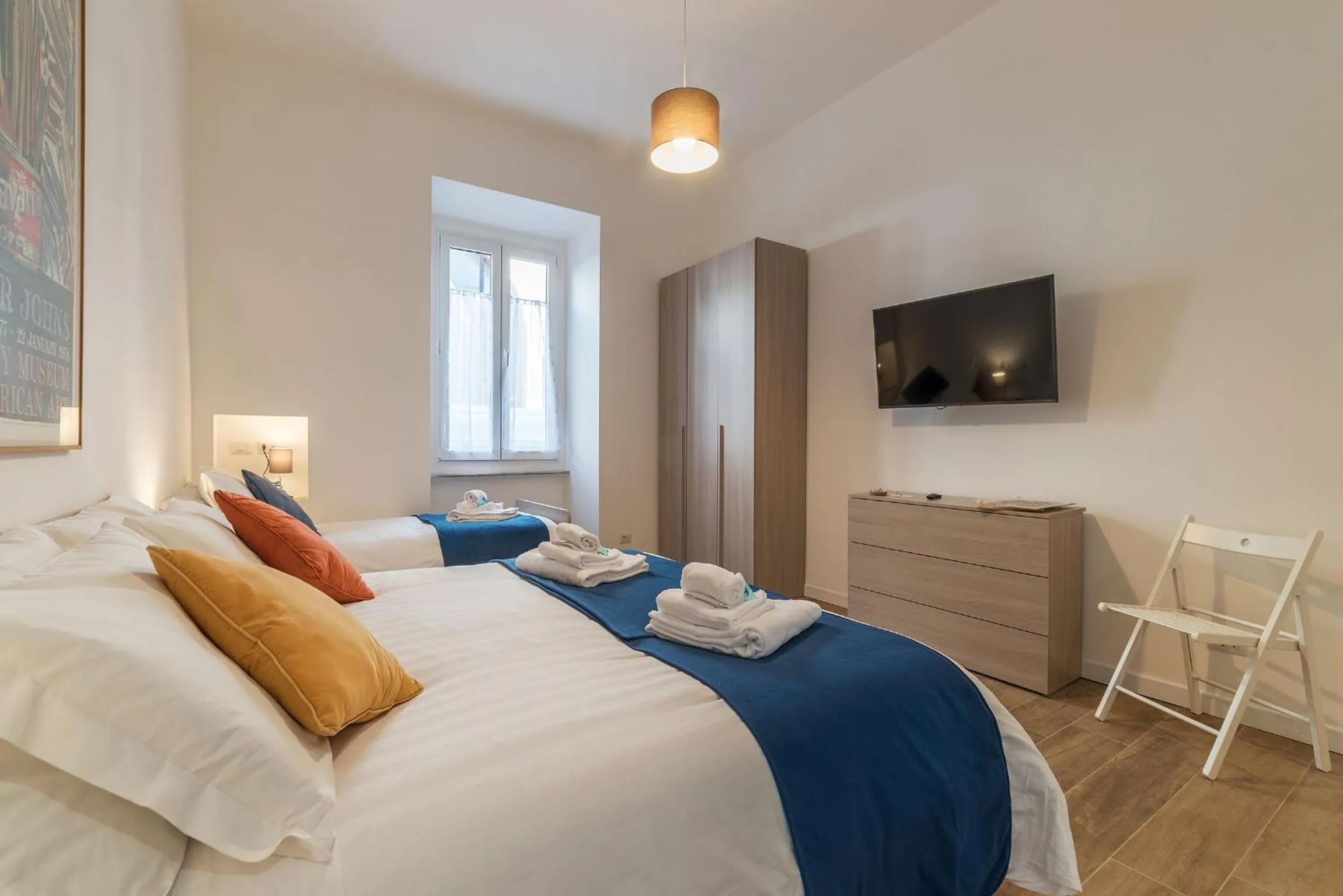 Bed in Roman Station House