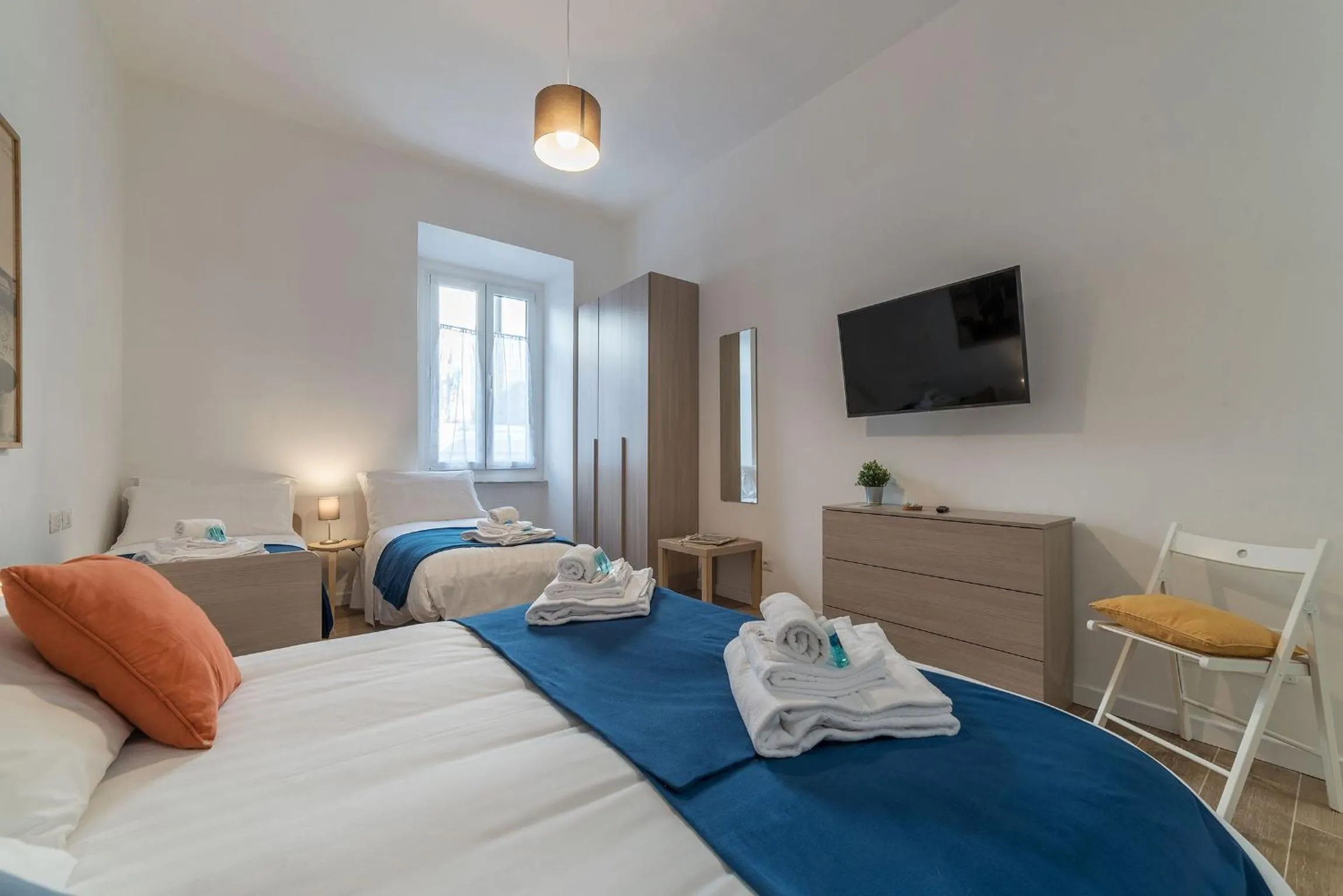 Bed in Roman Station House