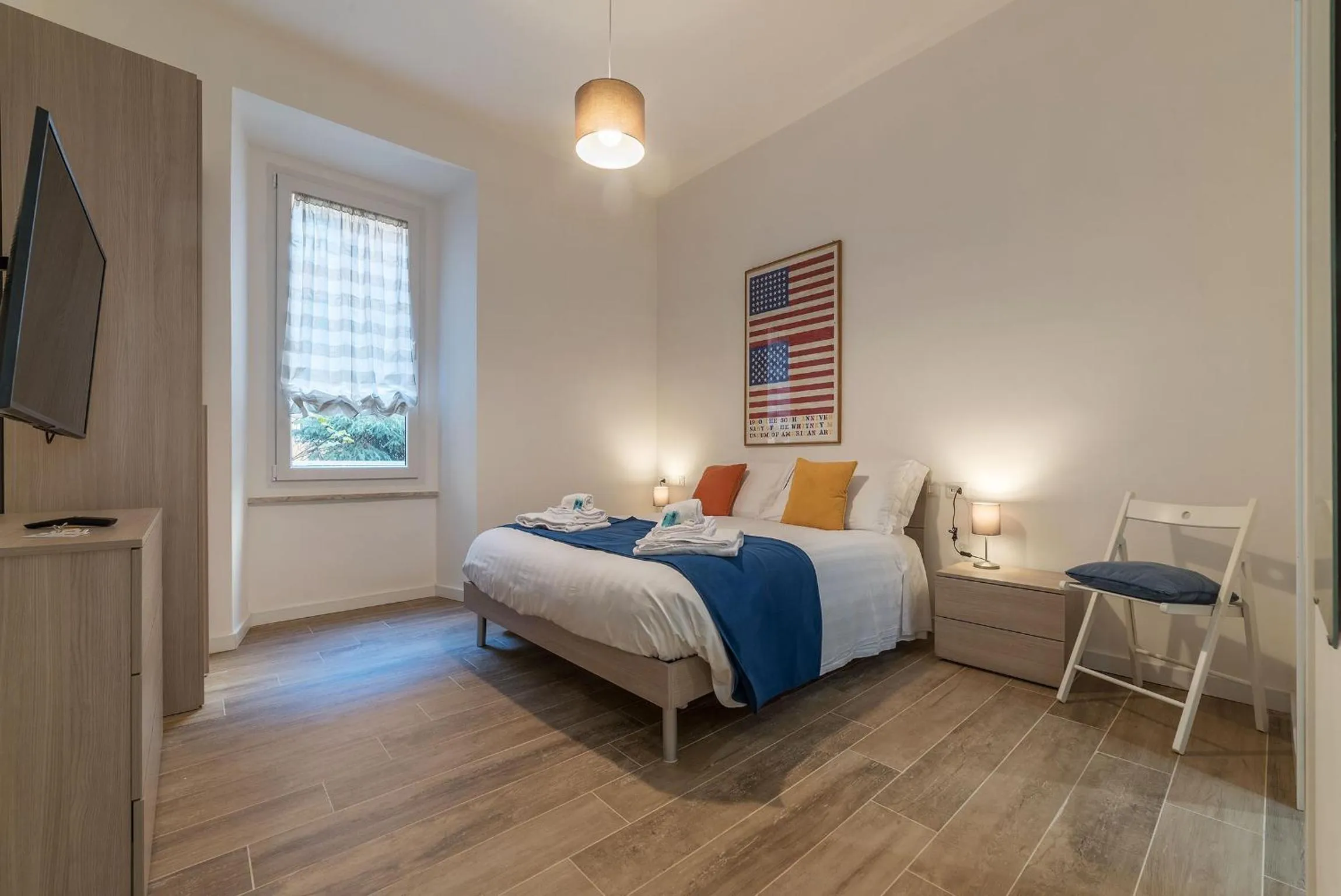 Bed in Roman Station House