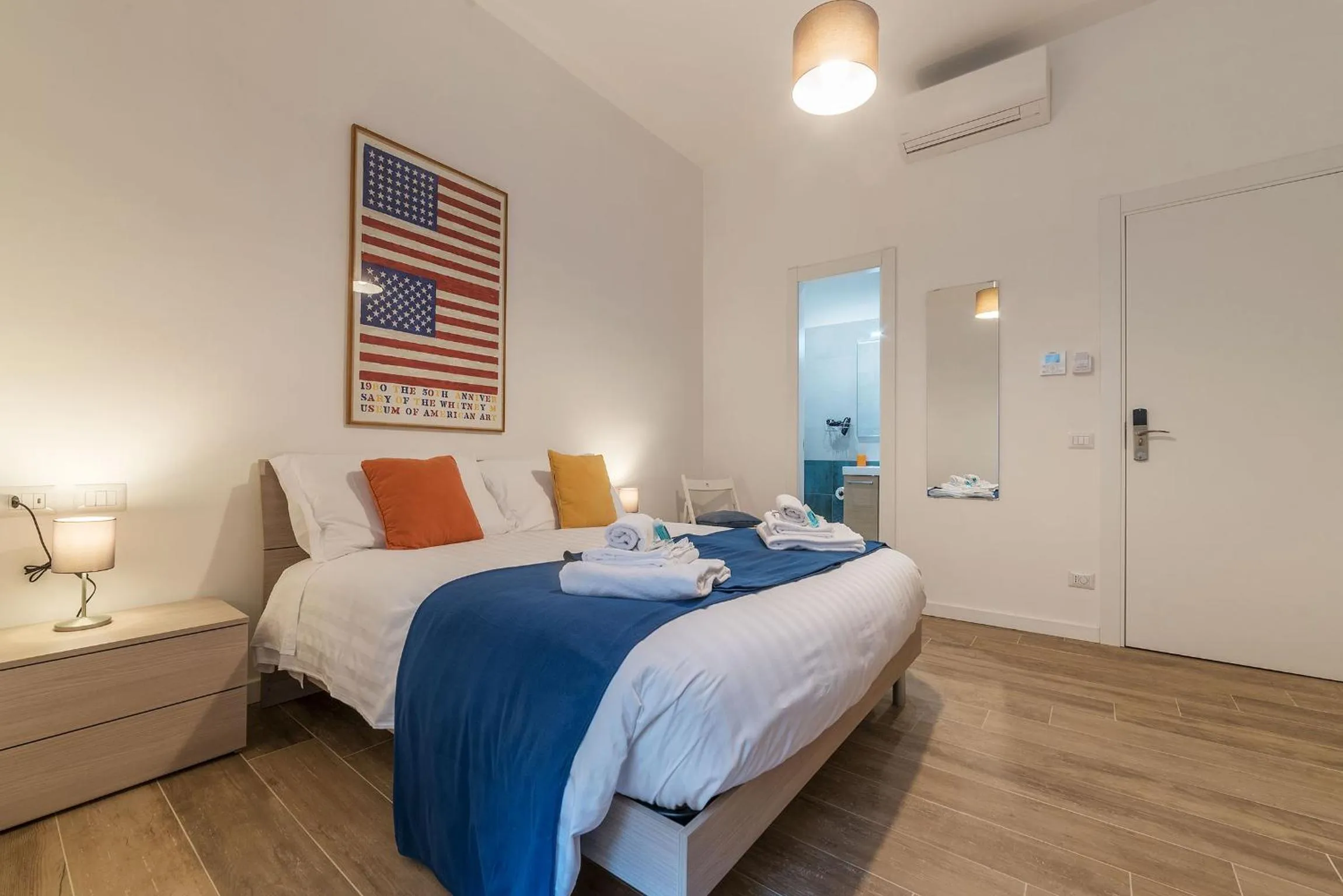 Bed in Roman Station House