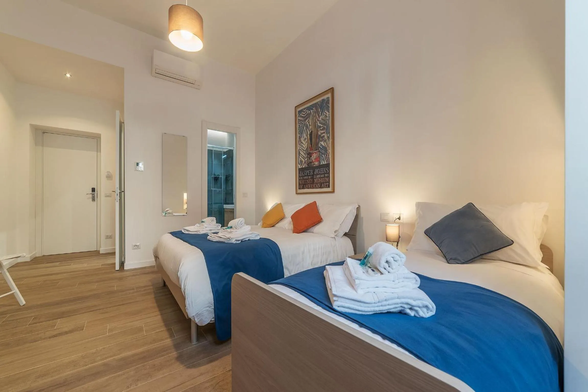 Bed in Roman Station House