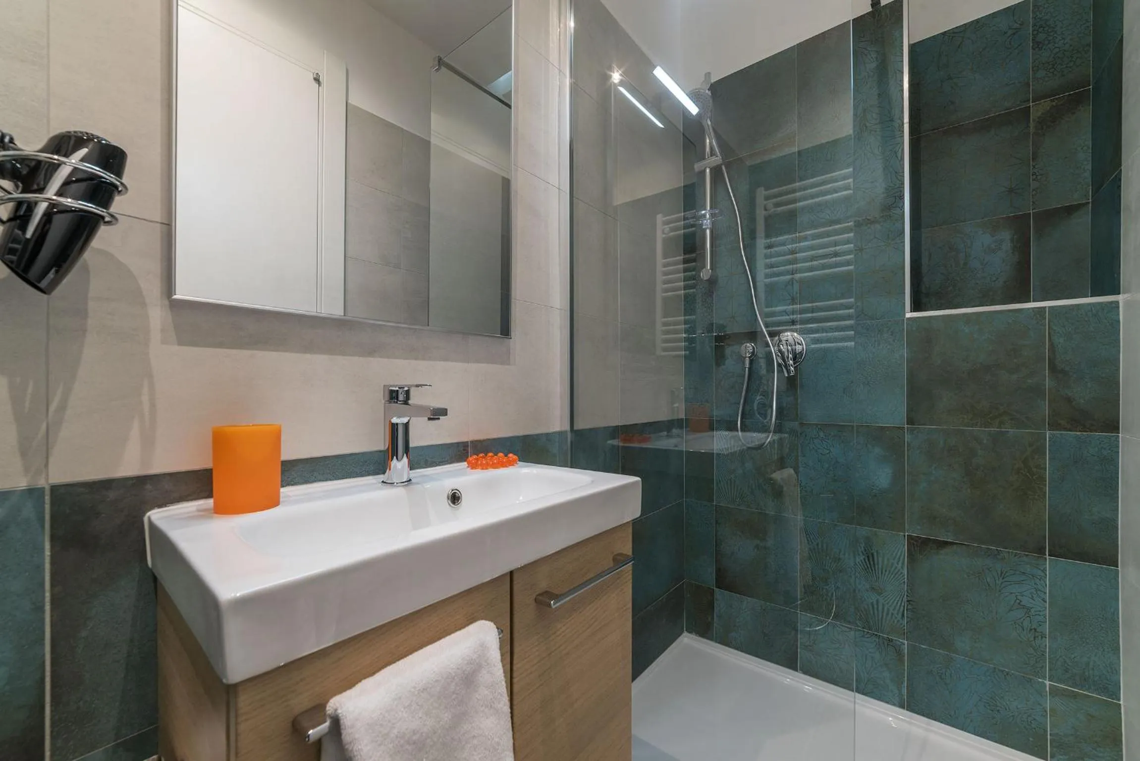 Shower in Roman Station House