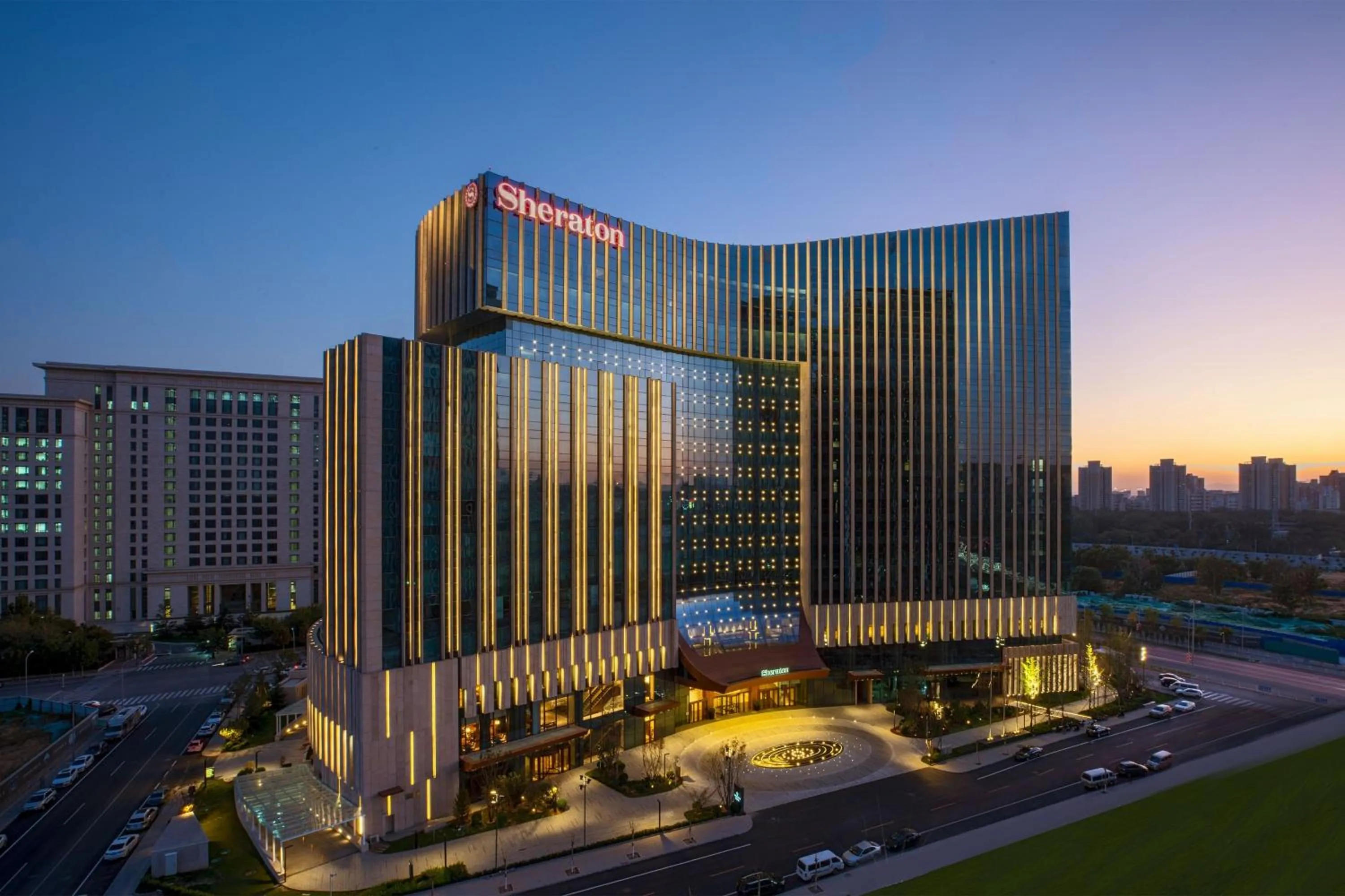 Property building in Sheraton Beijing Lize Hotel