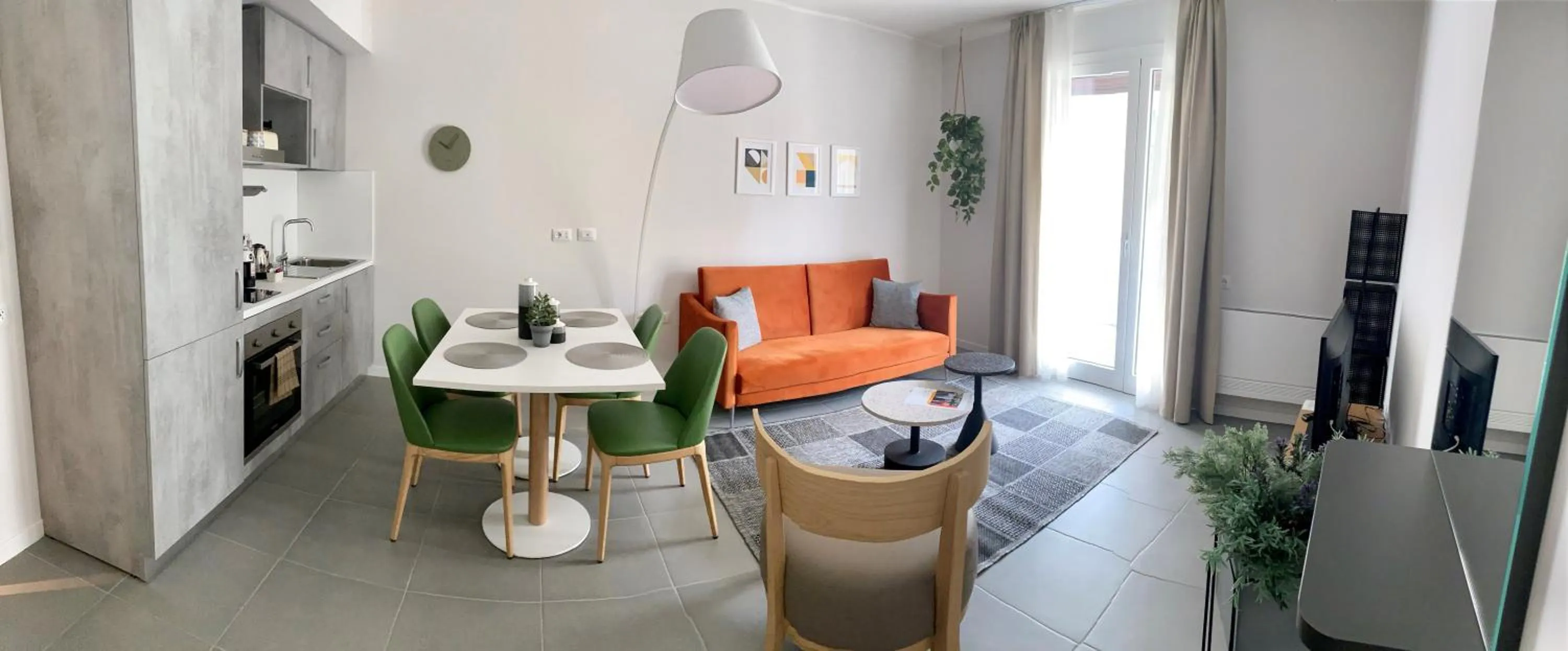 Living room in Domitys Quarto Verde