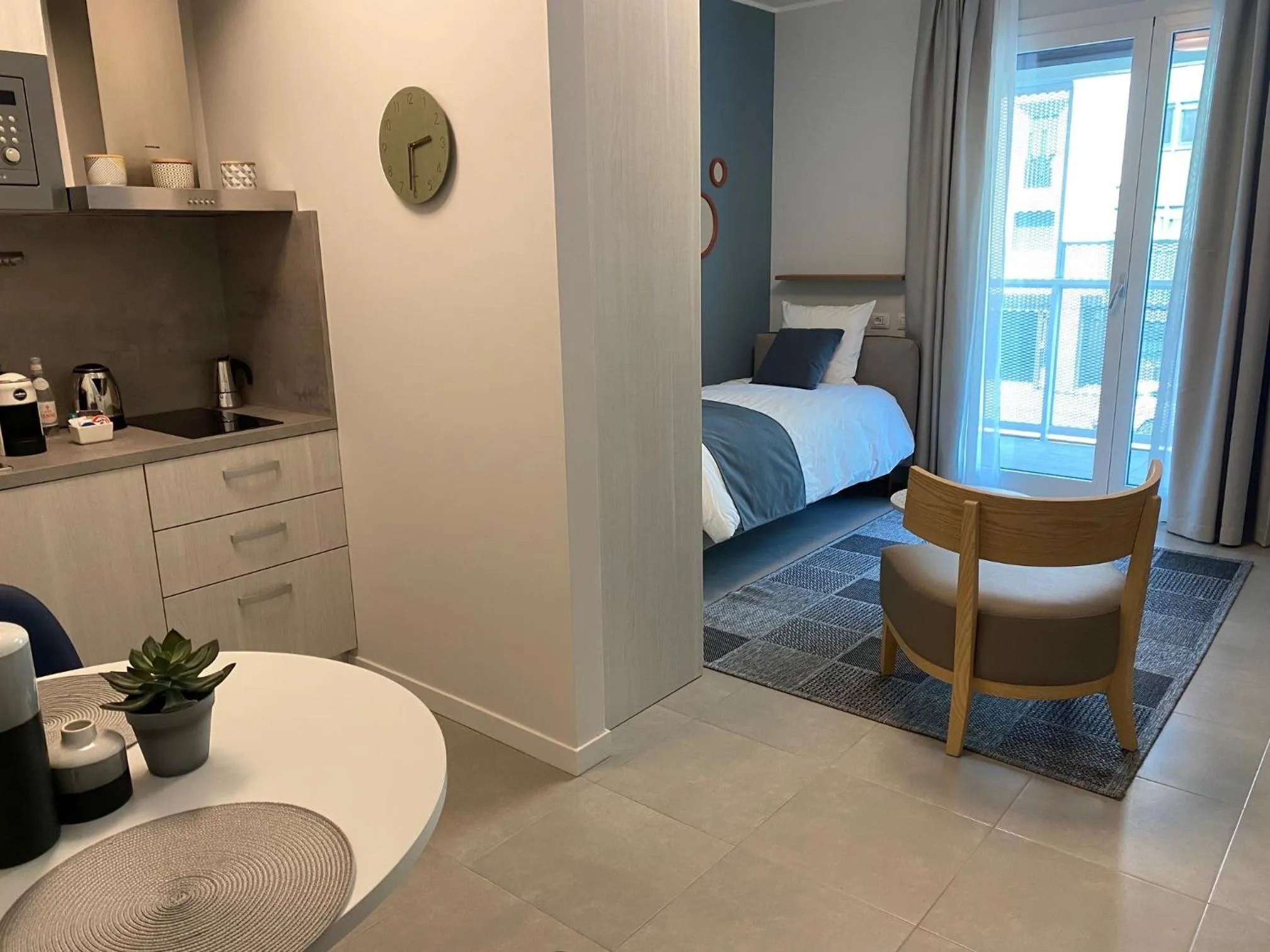 Kitchen or kitchenette, Bed in Domitys Quarto Verde