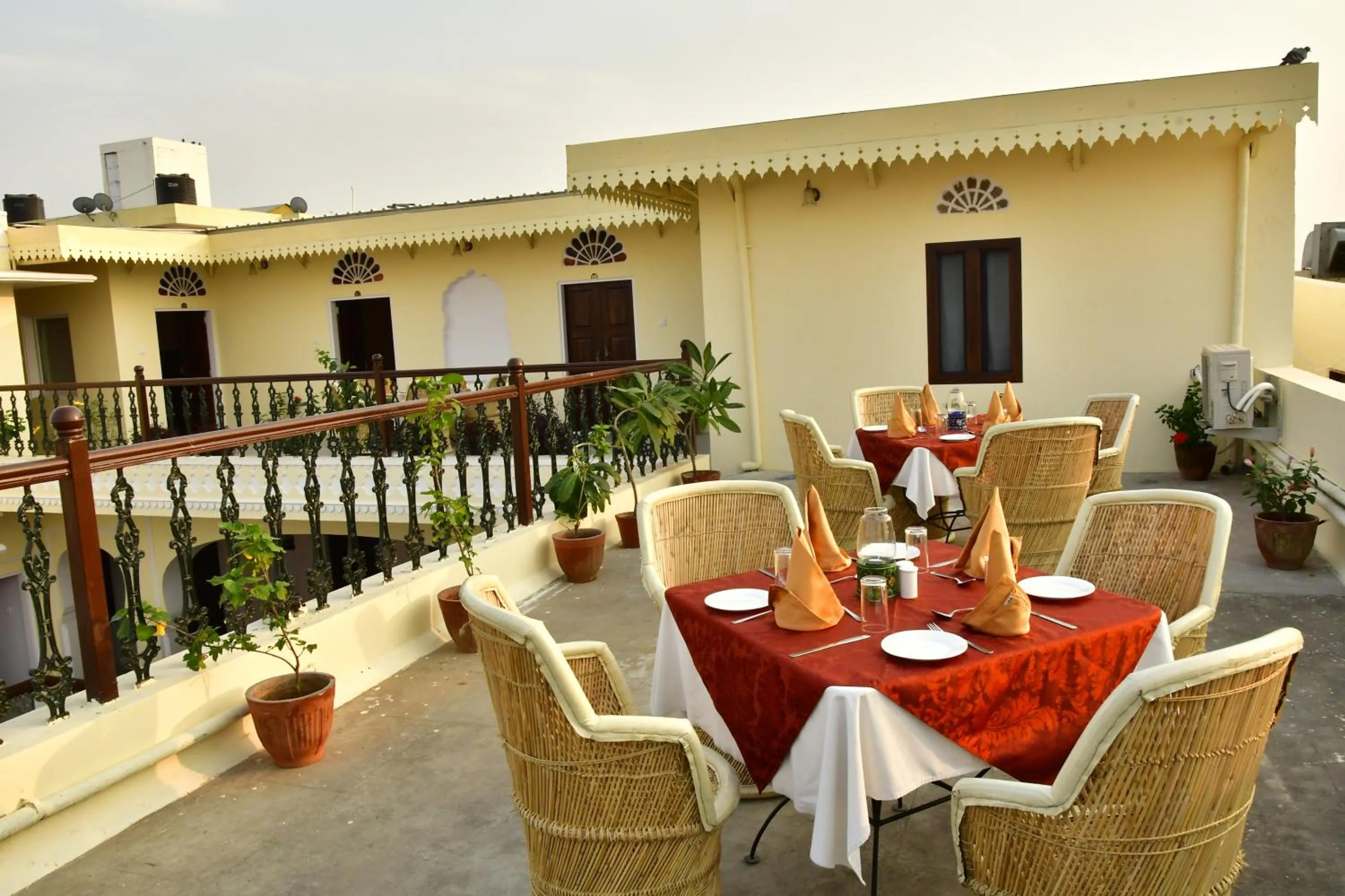 Balcony/Terrace in Khandela Haveli - a Boutique Heritage Hotel